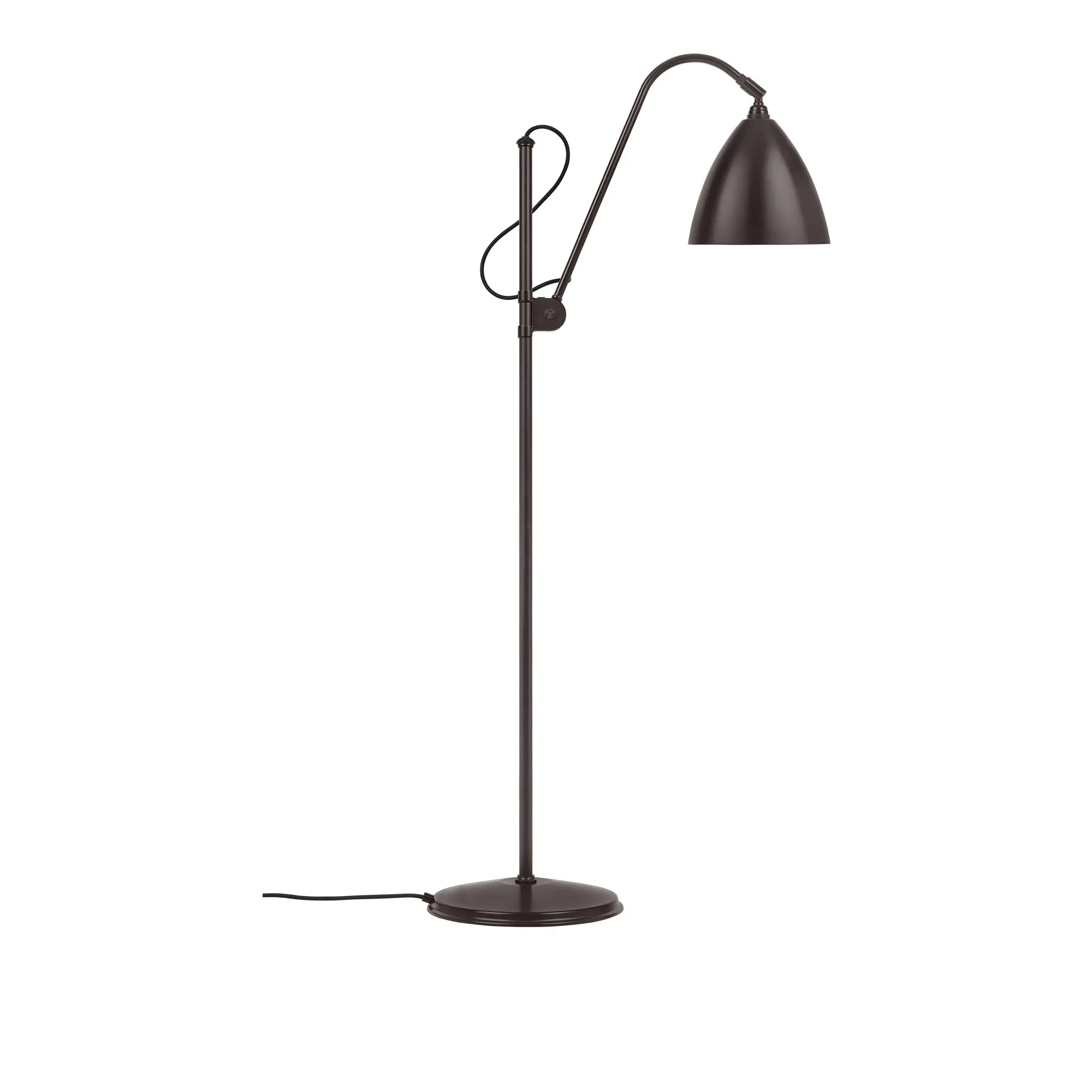 Bestlite BL3 golvlampa Medium svart mässing