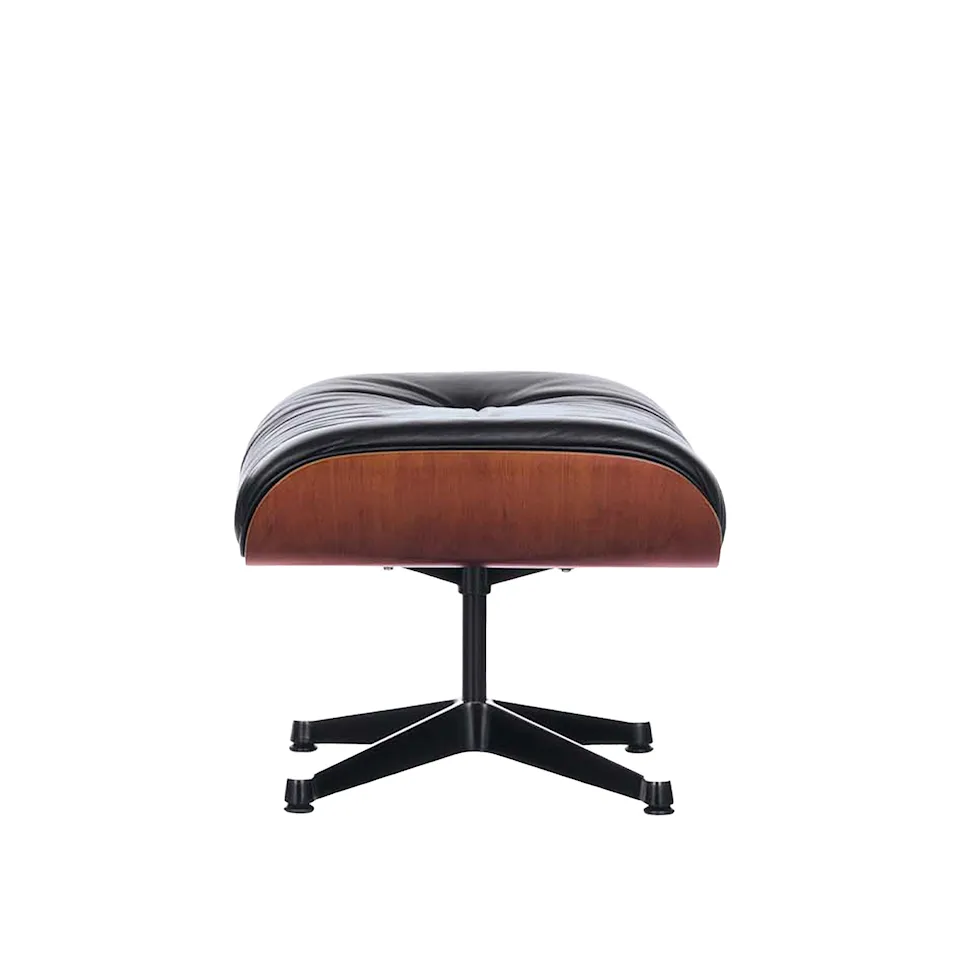 Lounge fotpall Cherry Polished/Black