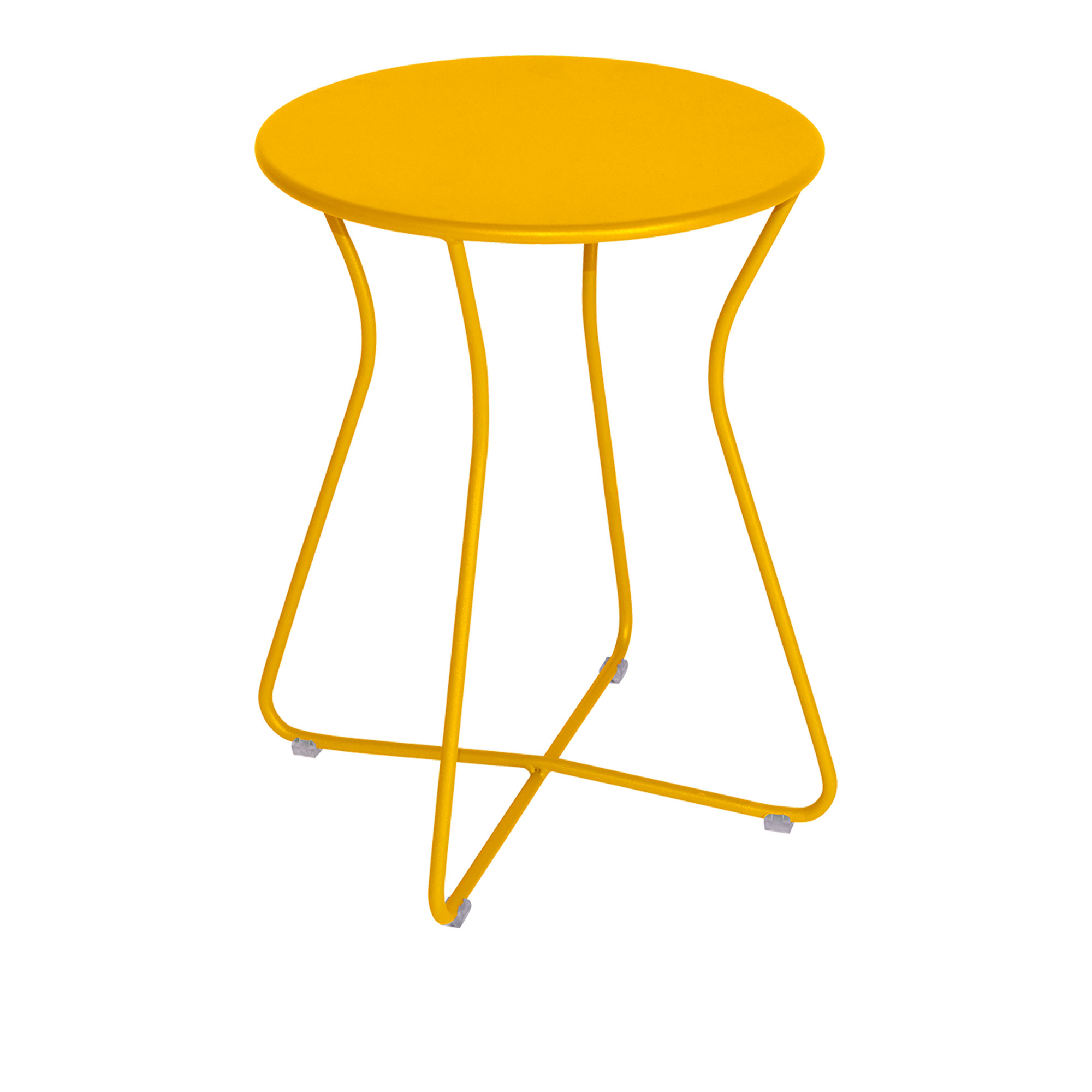 Fermob - Cocotte Stool Honey - Utomhuspallar och puffar - Studio Fermob - Gul - Metall