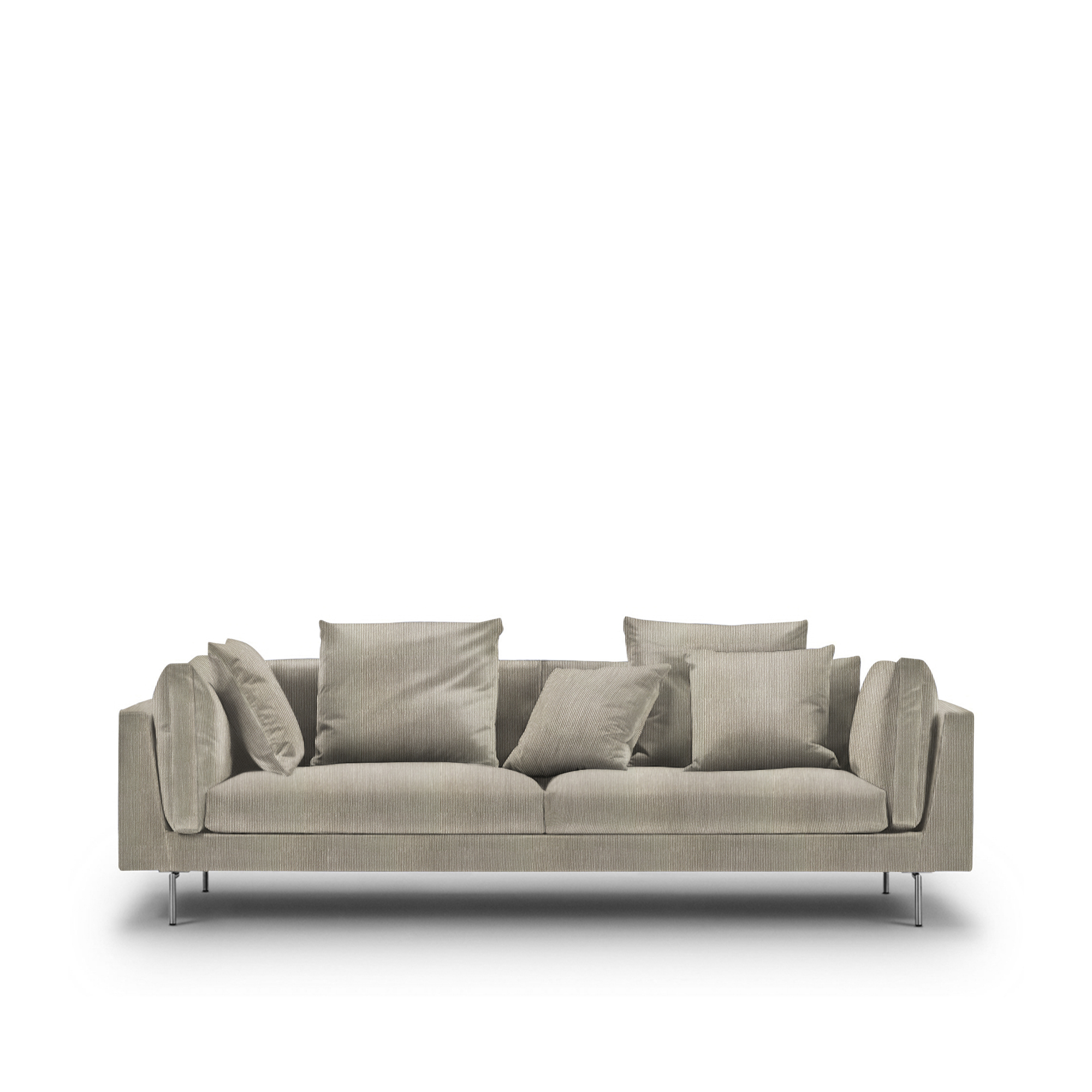 Eilersen - Float High 260x100, Inkl. 2 armkuddar, Fabric Cat. 3 Bakar 27 - Soffor - Jens Juul Eilersen - Grå