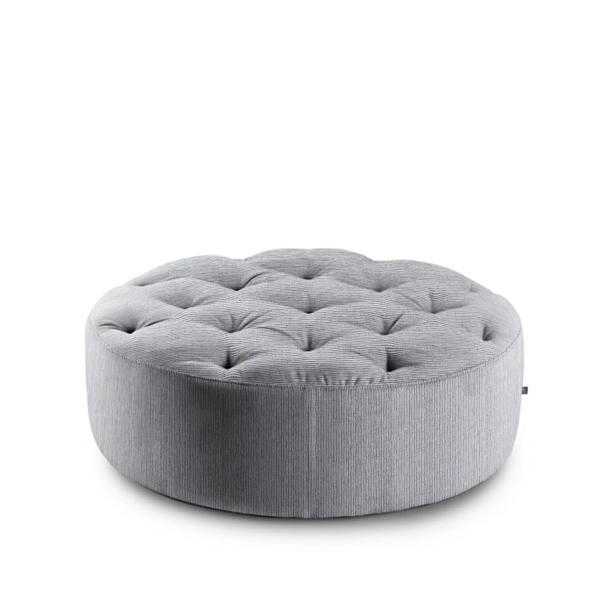 Wheel sittpuff flera knappar Ø 120 cm