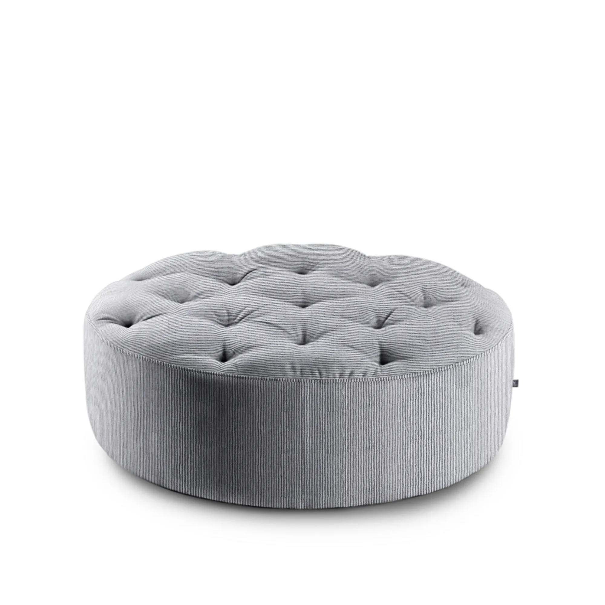 Wheel sittpuff flera knappar Ø 120 cm