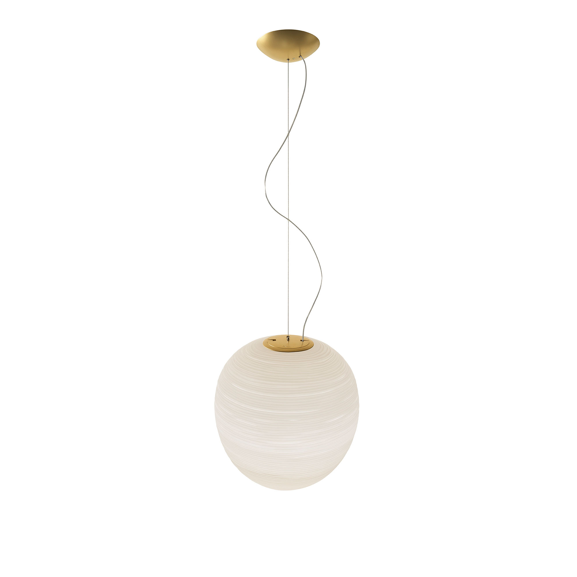 Foscarini - Rituals XL Pendel - Guld/Vit - Pendellampor - Ludovica & Roberto Palomba - Guld