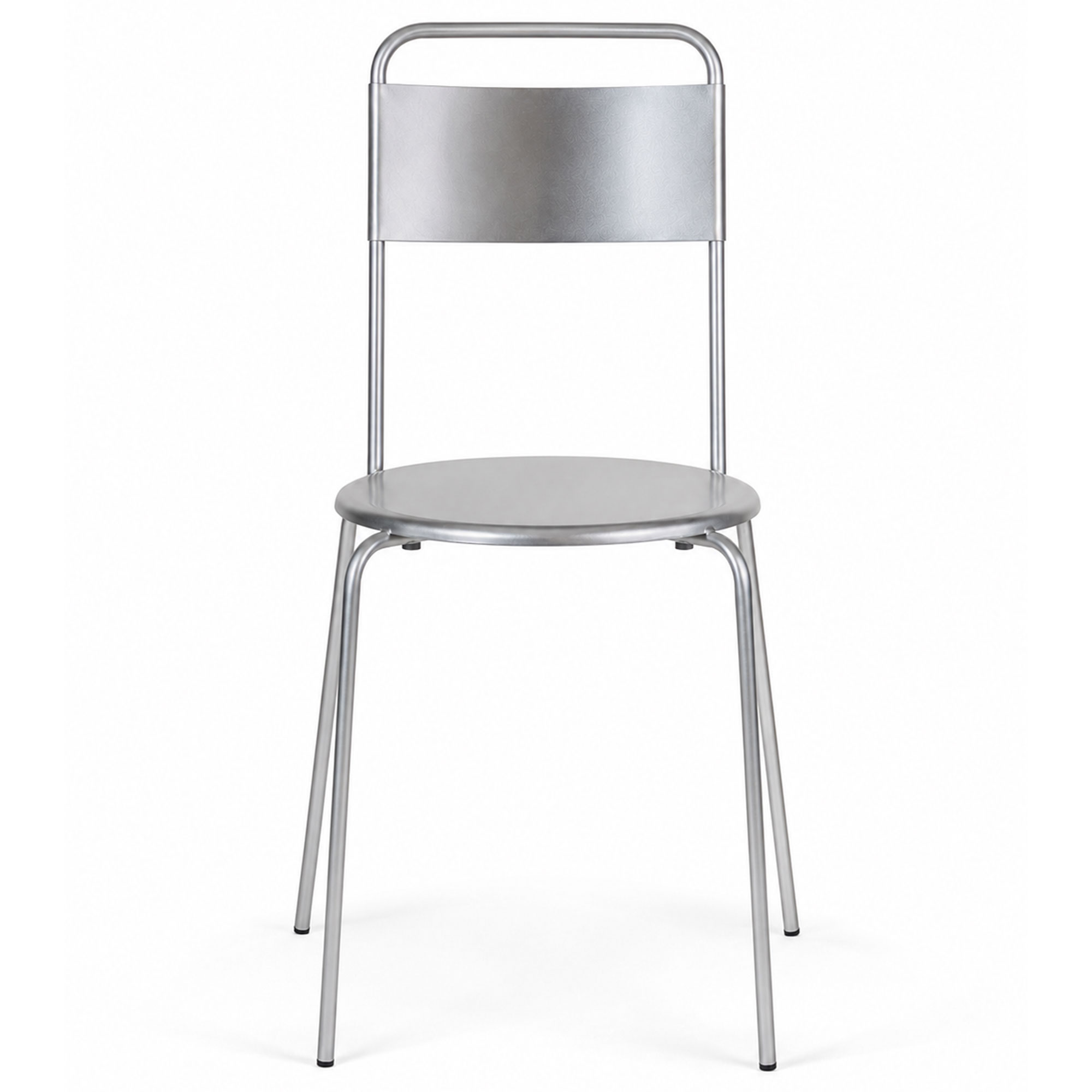 Frama - Petit Rond matstol stainless steel - Matstolar - Troels Grum-Schwensen - Silver - Metall | Möbler - Stolar Och Pallar - Matstolar | Möbelexperten