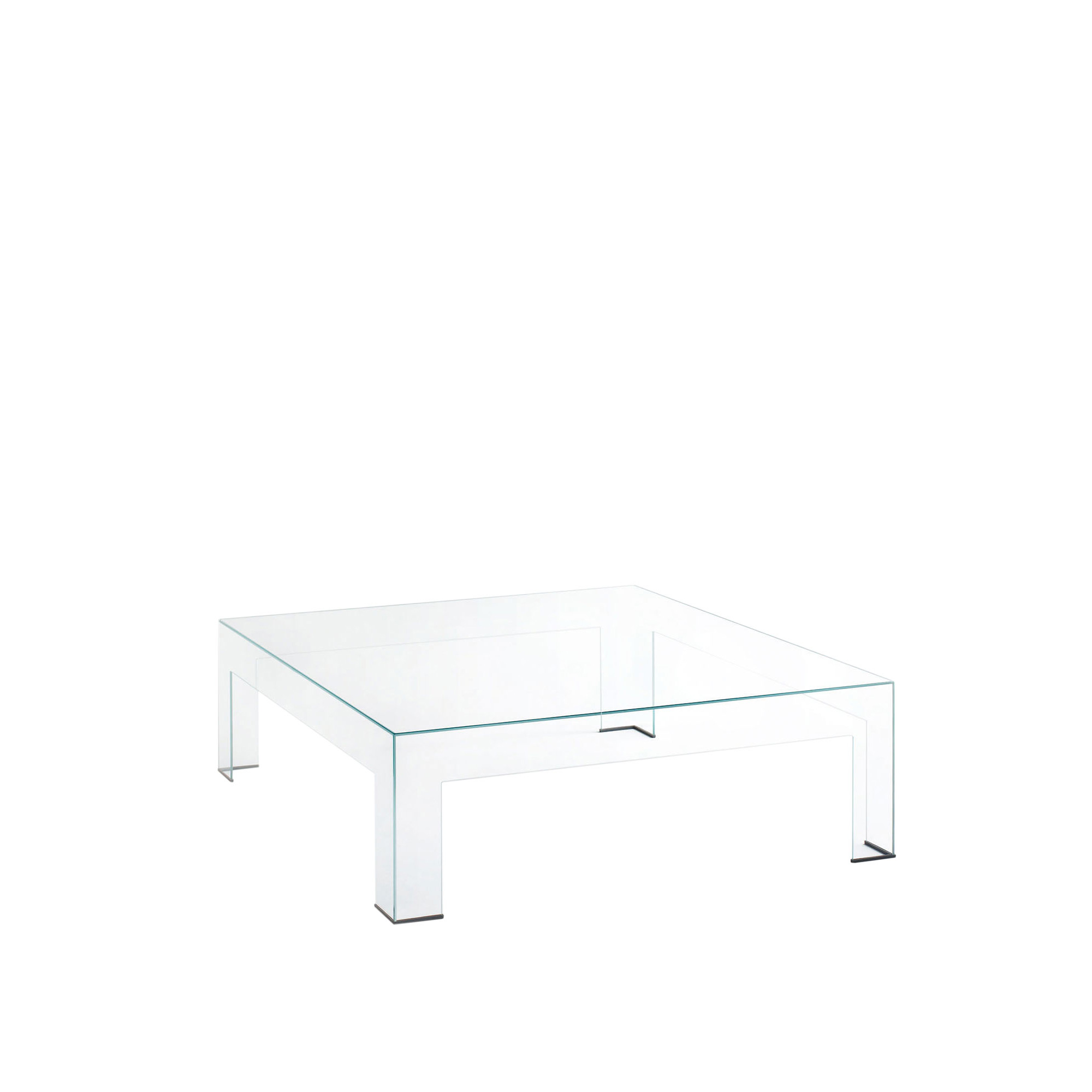 Glas Italia - TAT08 Atlantis Low table, Glossy lacquered glass, Finish: 43 Tortora - Sofabord - Lorenzo Arosio - Brun - Glass