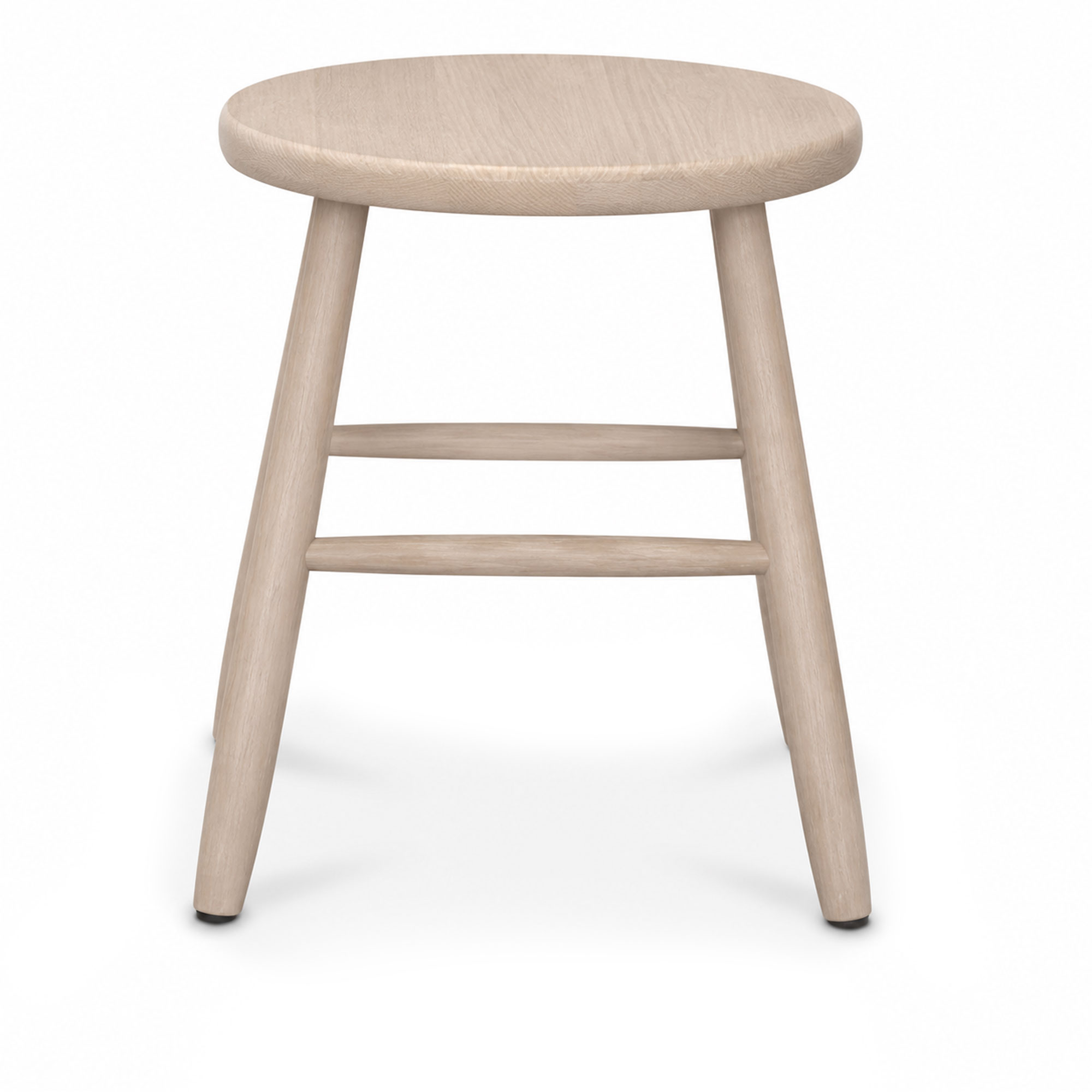 Wigells - Palle 44 pall vitpigmenterad ek - Pallar - Beige - Tr&auml;