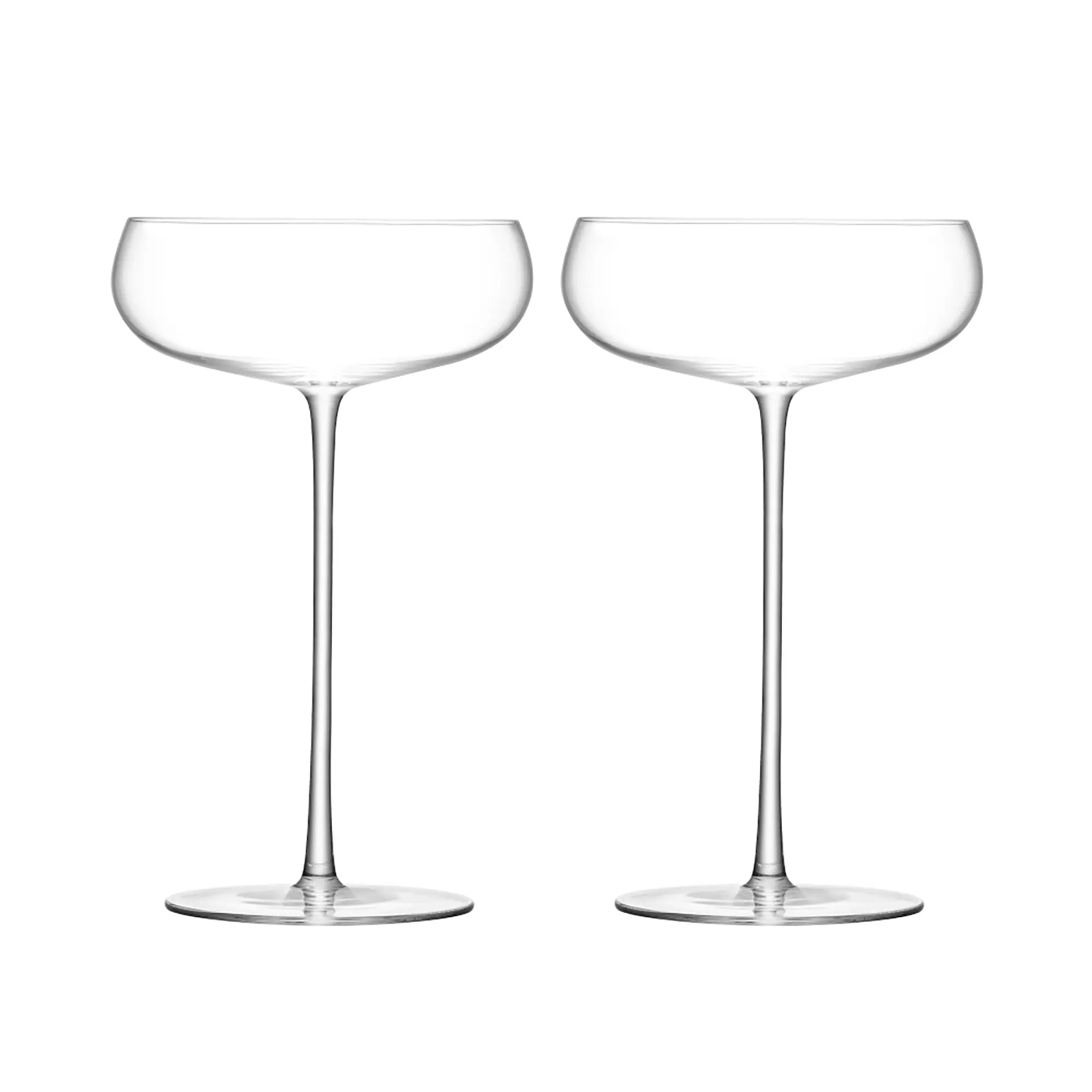 Wine Culture Champagne Saucer - Set of 2