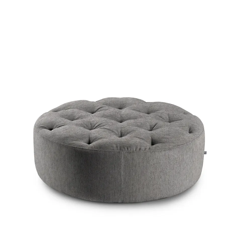 Wheel sittpuff flera knappar Ø 120 cm