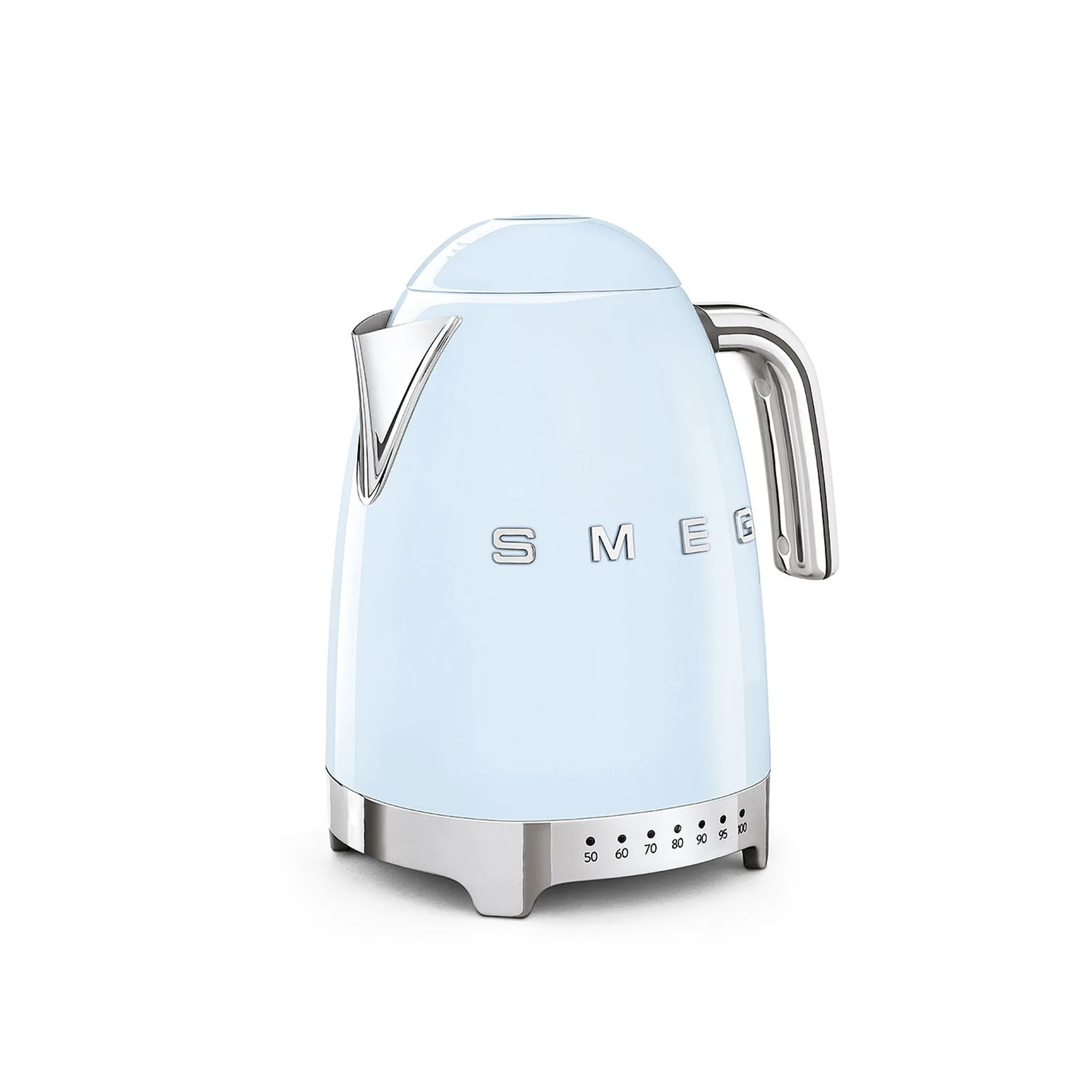 Smeg Kettle 1,7 L Adjustable Temperature Pastel Blue