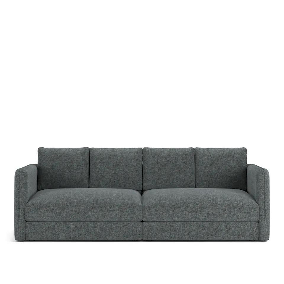 Pavarotti 2.5-Seater, Fixed Cover, Cushion Variant 02, Sienna 03