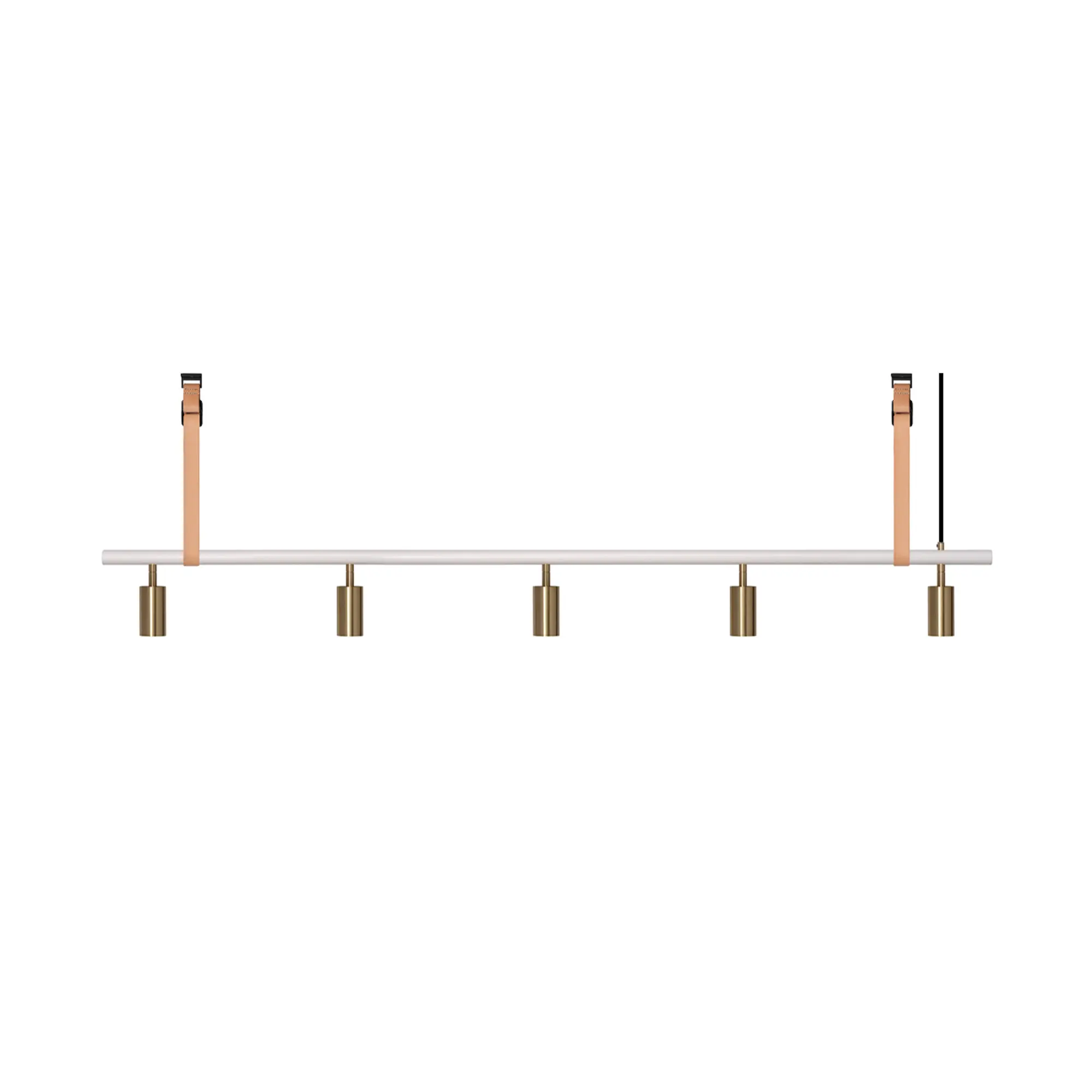 Long John 5 White/Brass