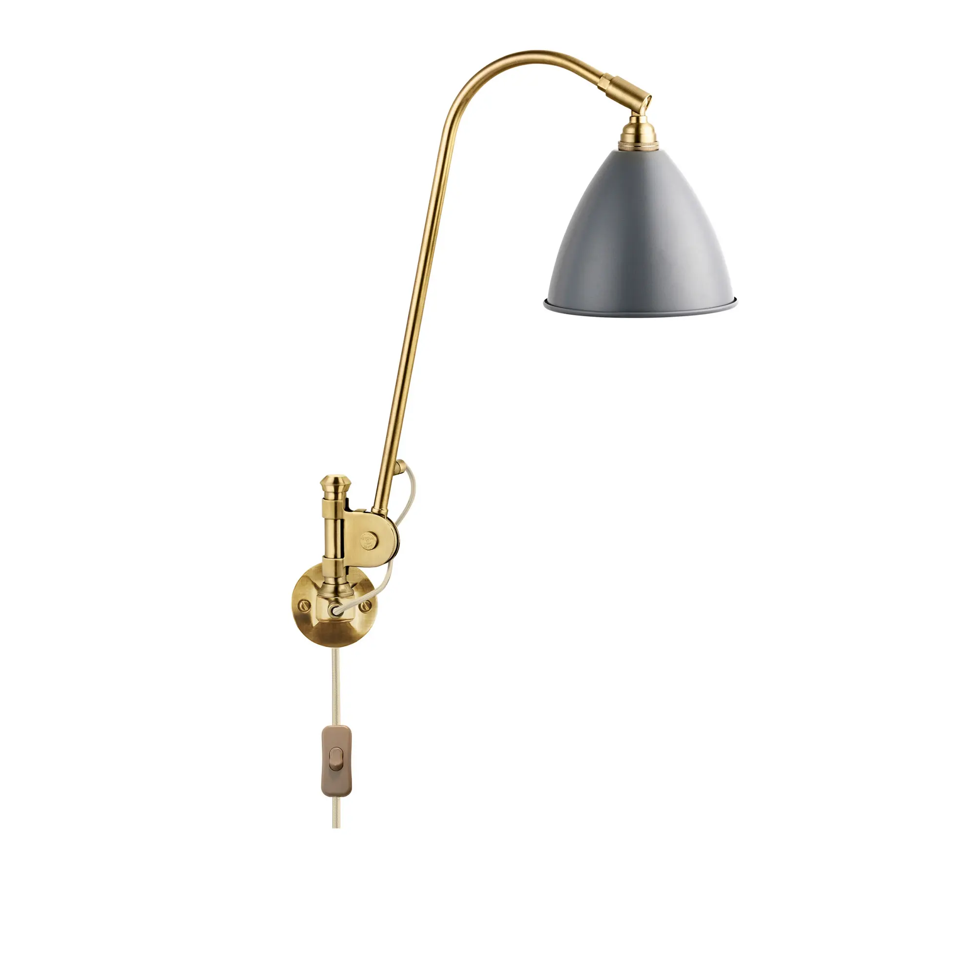 Bestlite BL6 vegglampe messing