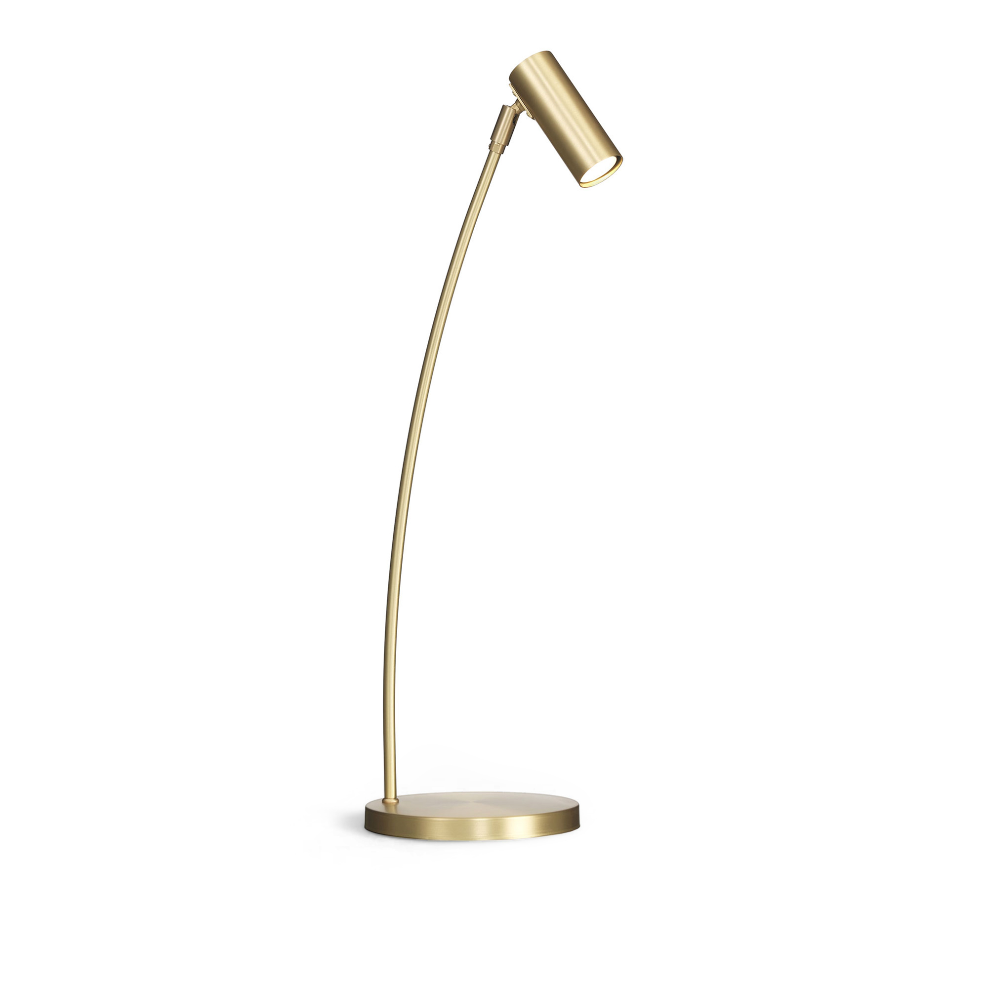 Örsjö Belysning - Puck Bordslampa, Matt mässing - Bordslampor - Åke Hultgren - Guld | Belysning - Bords- Och Skrivbordslampor - Bordslampor | Möbelexperten