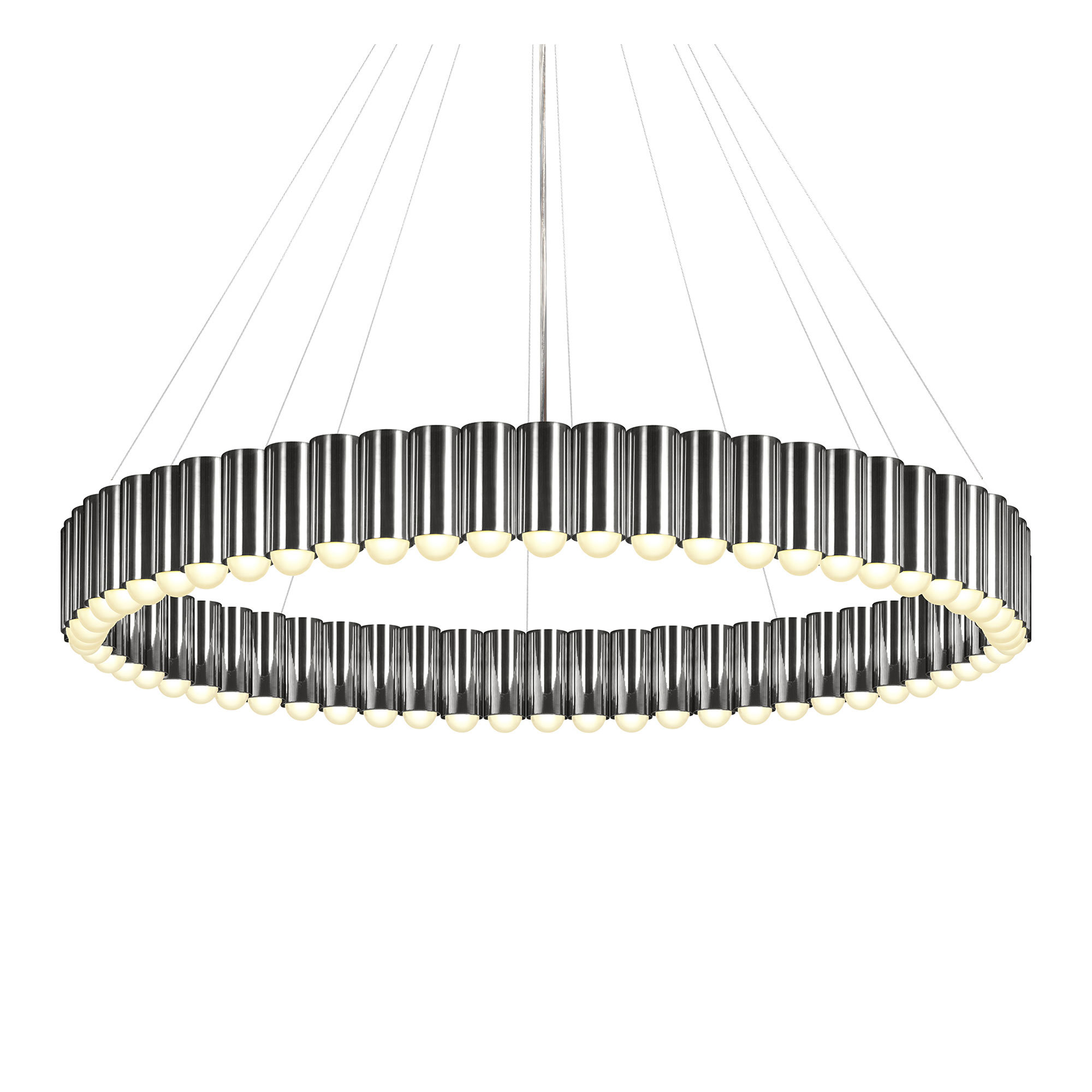 Lee Broom - Carousel XL, Polerad Krom - Takkronor - Silver | Belysning - Taklampor - Takkronor | Möbelexperten
