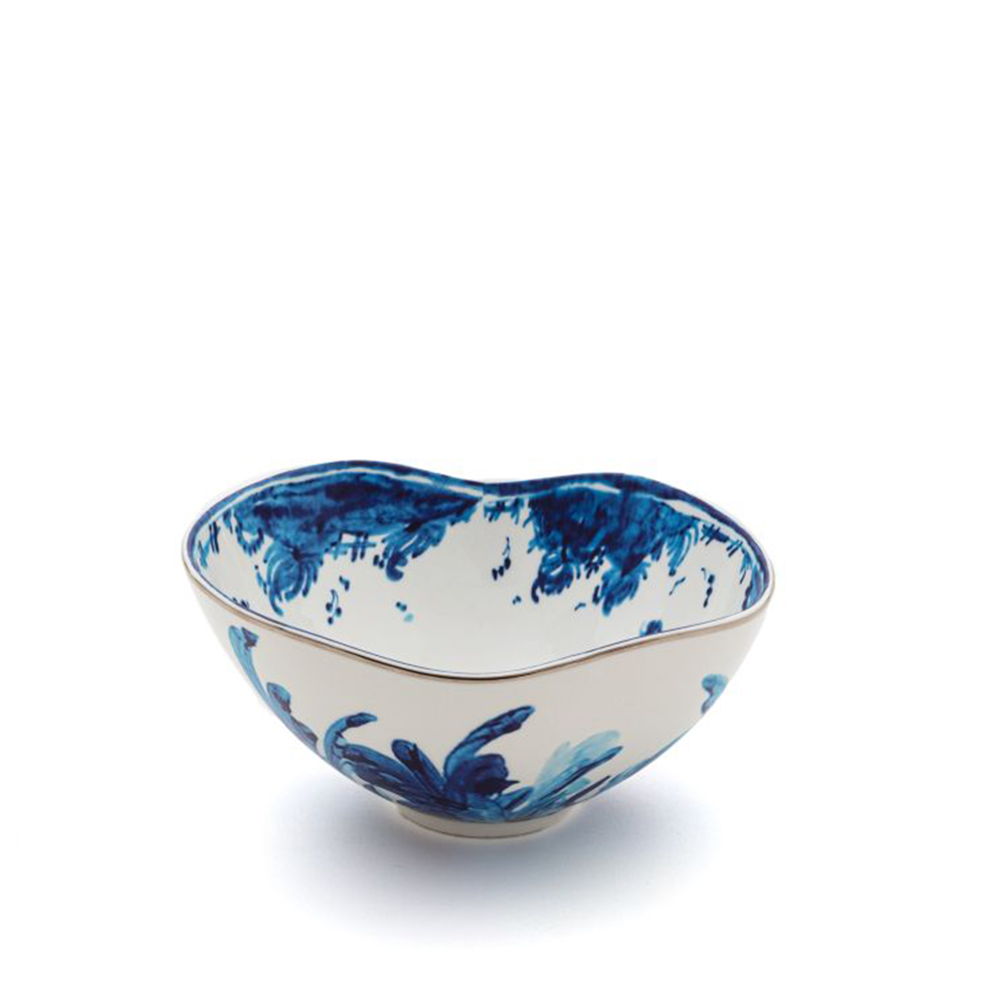 Seletti - Porcelain Salad Bowl Classic On Acid 18,4 x 15,5 cm H 9,5 cm - Albi - Salladsskålar - diesel - Porslin