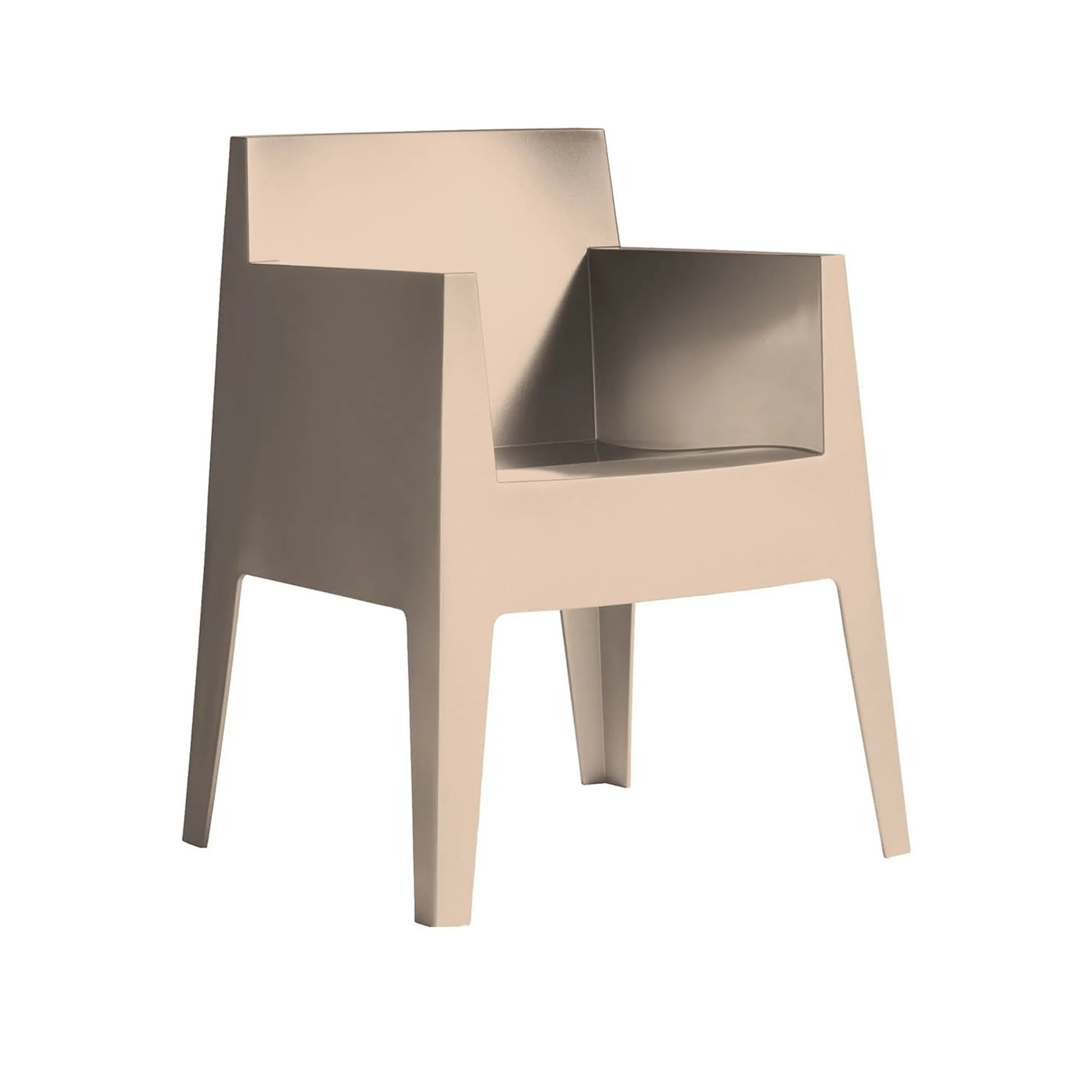 TOY, Stackable Armchair - White