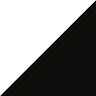 White / Polished Black