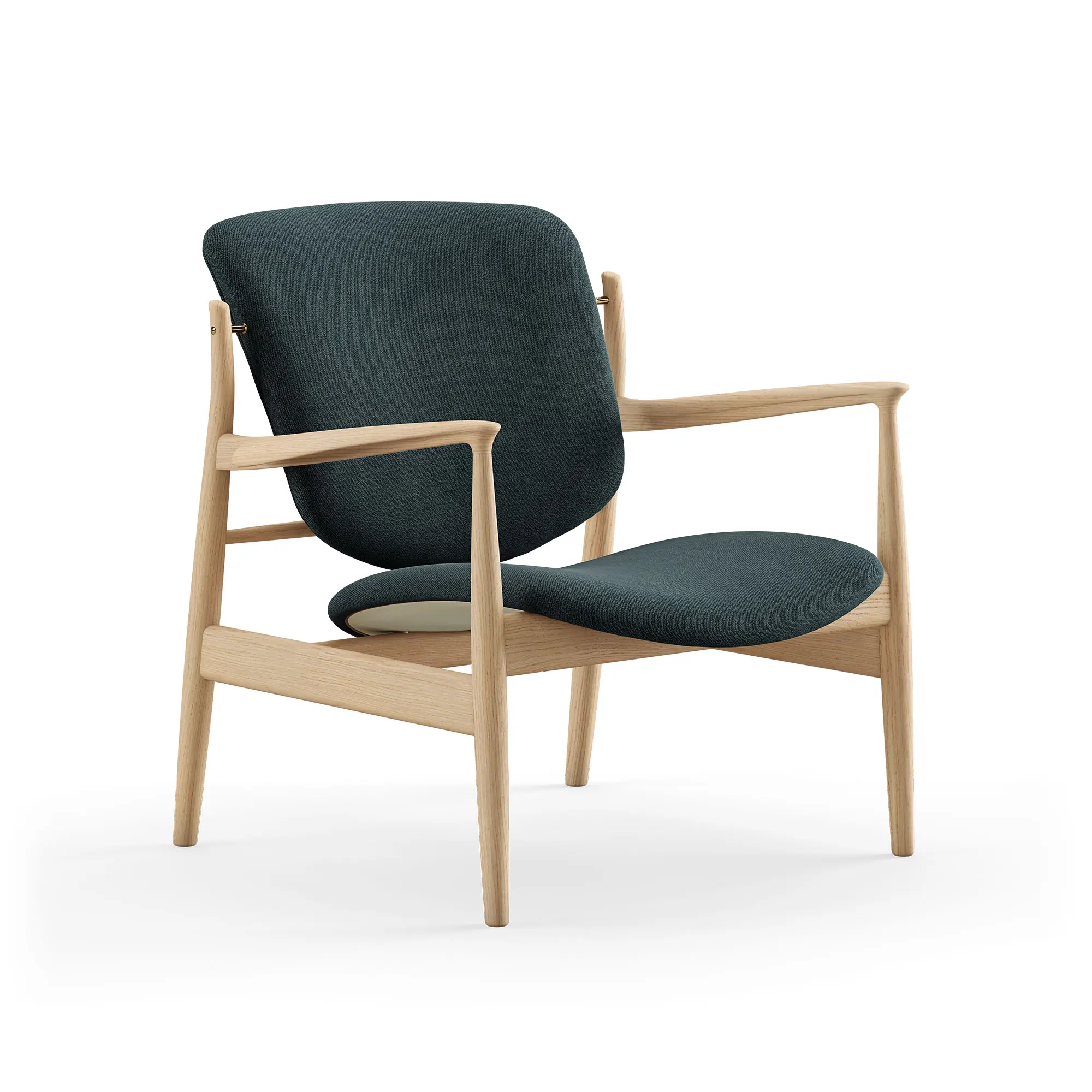 France fåtölj Clear oiled oak