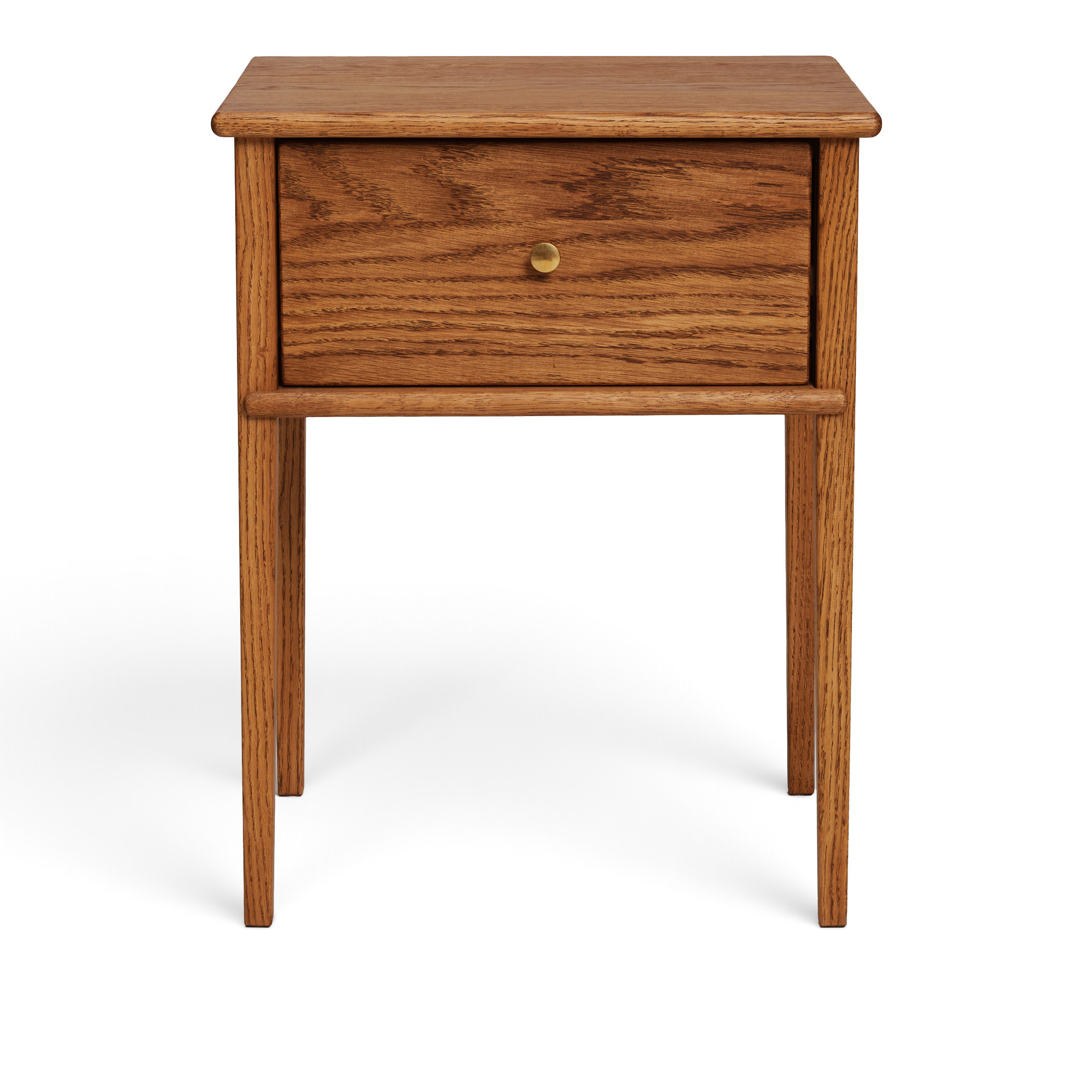 Mille Notti - Luca Bedside Table Brown 46,5x36,5x60 - Sängbord - Eva Schildt - Träfärgad - Trä