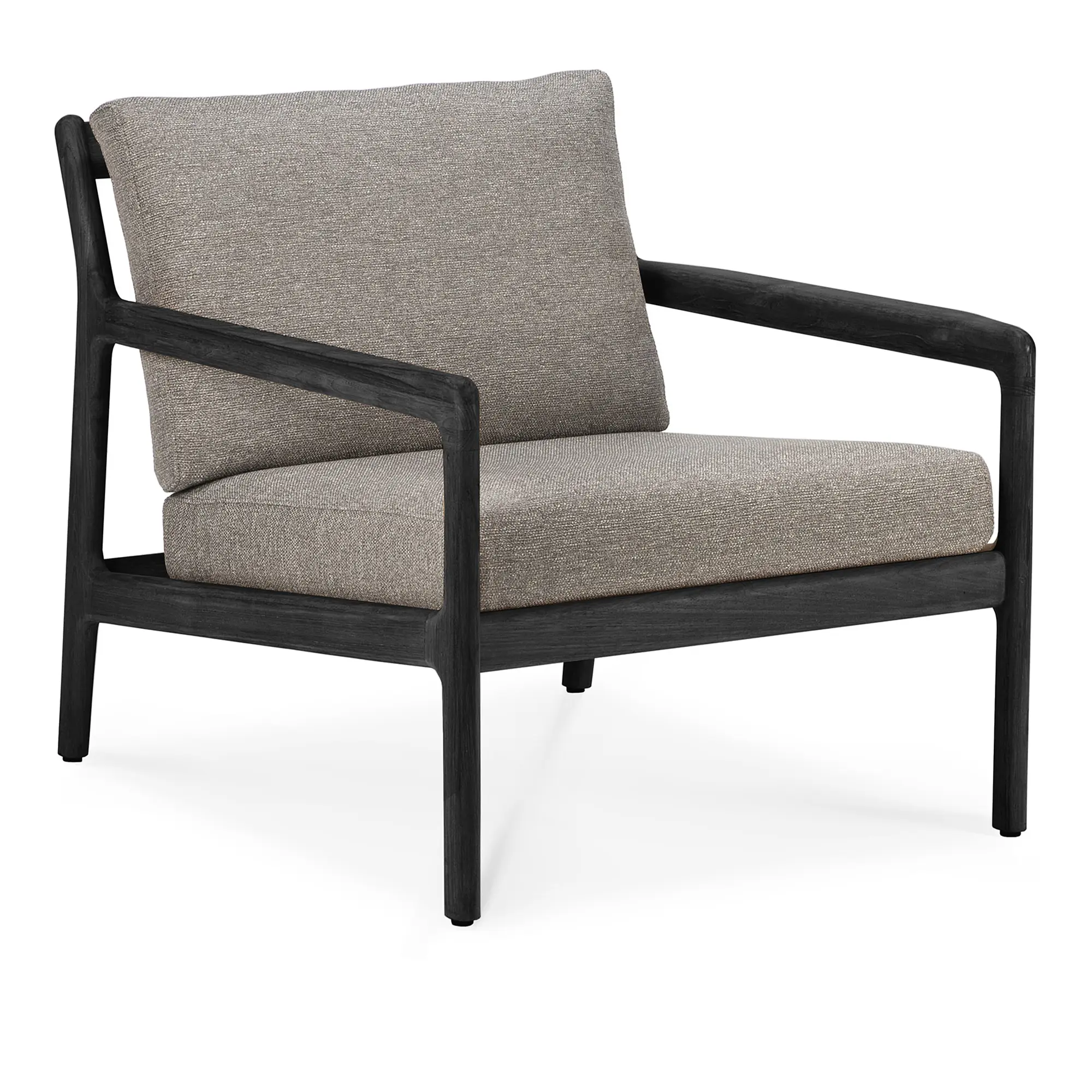 Jack Outdoor Lounge Chair Teak Black/Mocha