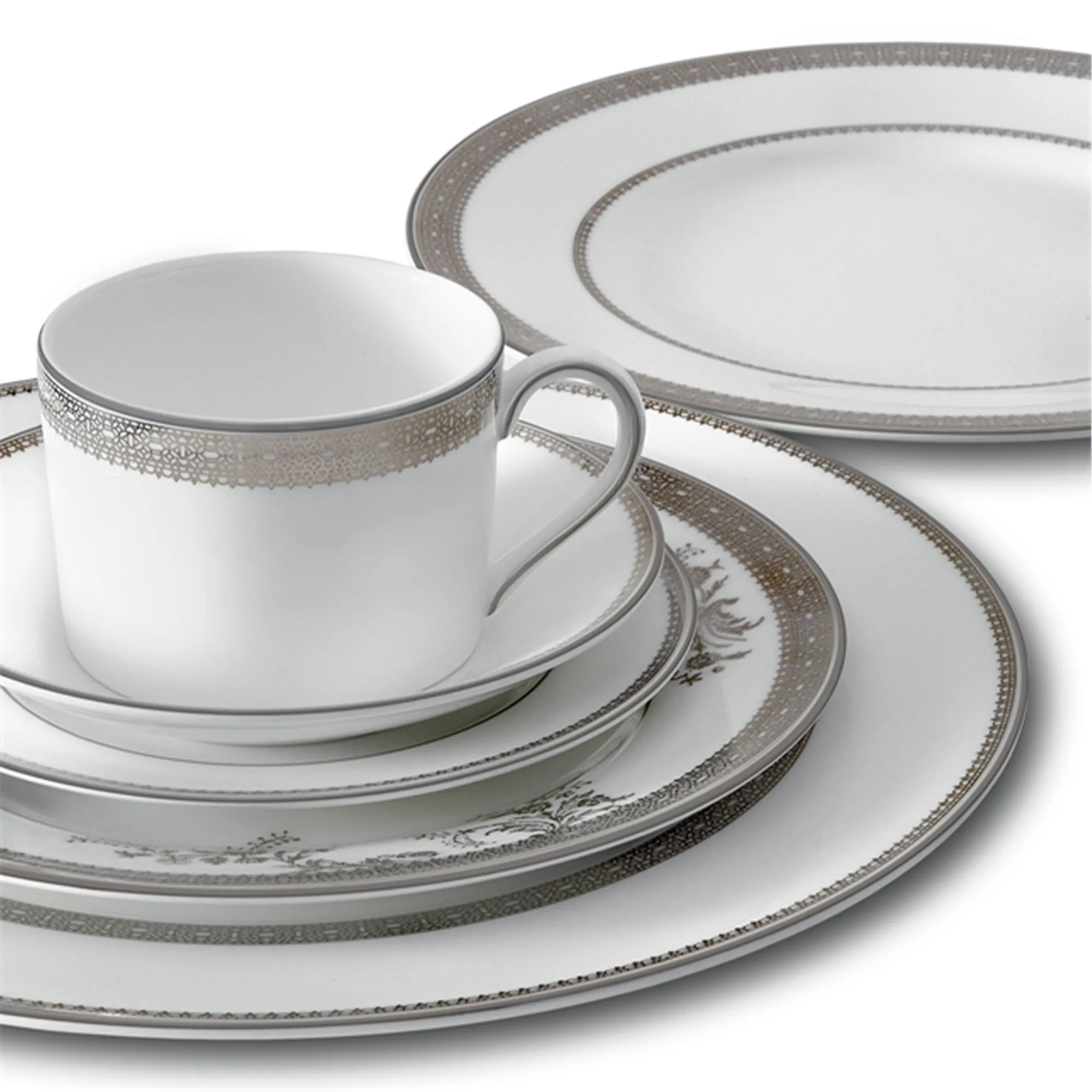 Vera Wang Lace Platinum Small Plate