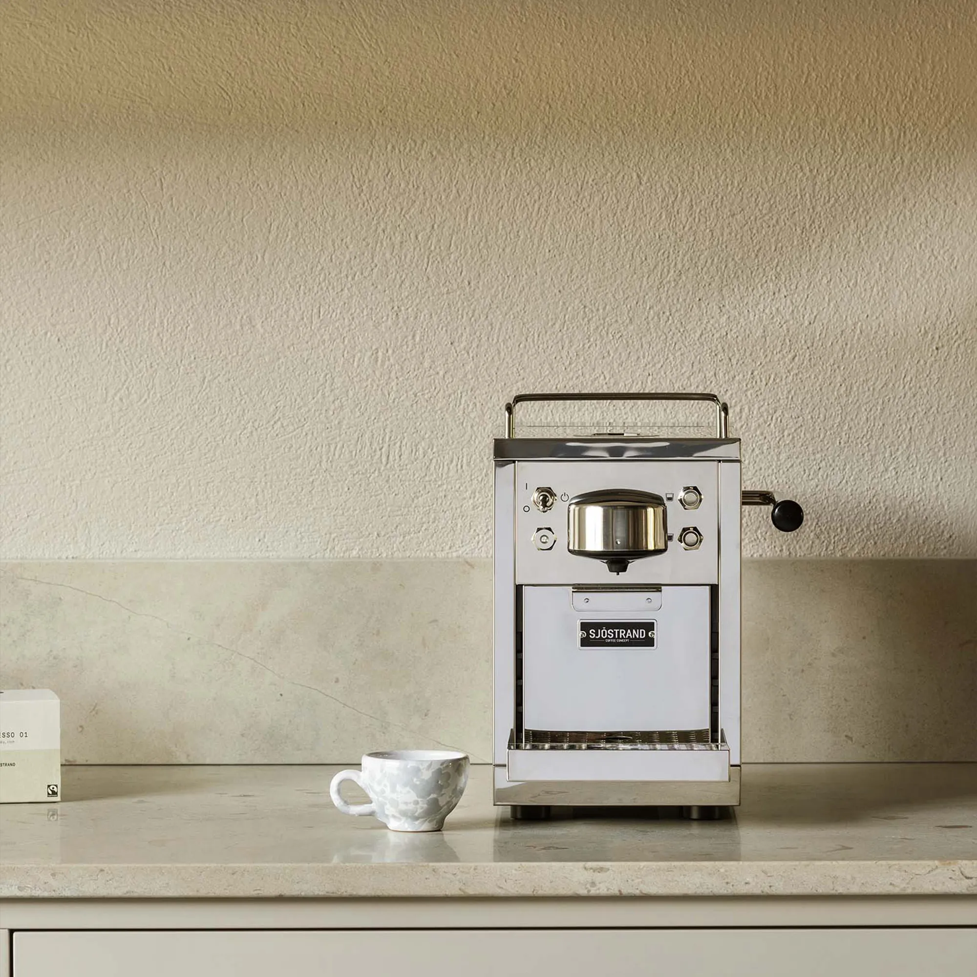 The Original Espresso Capsule Machine Rostfritt Stål