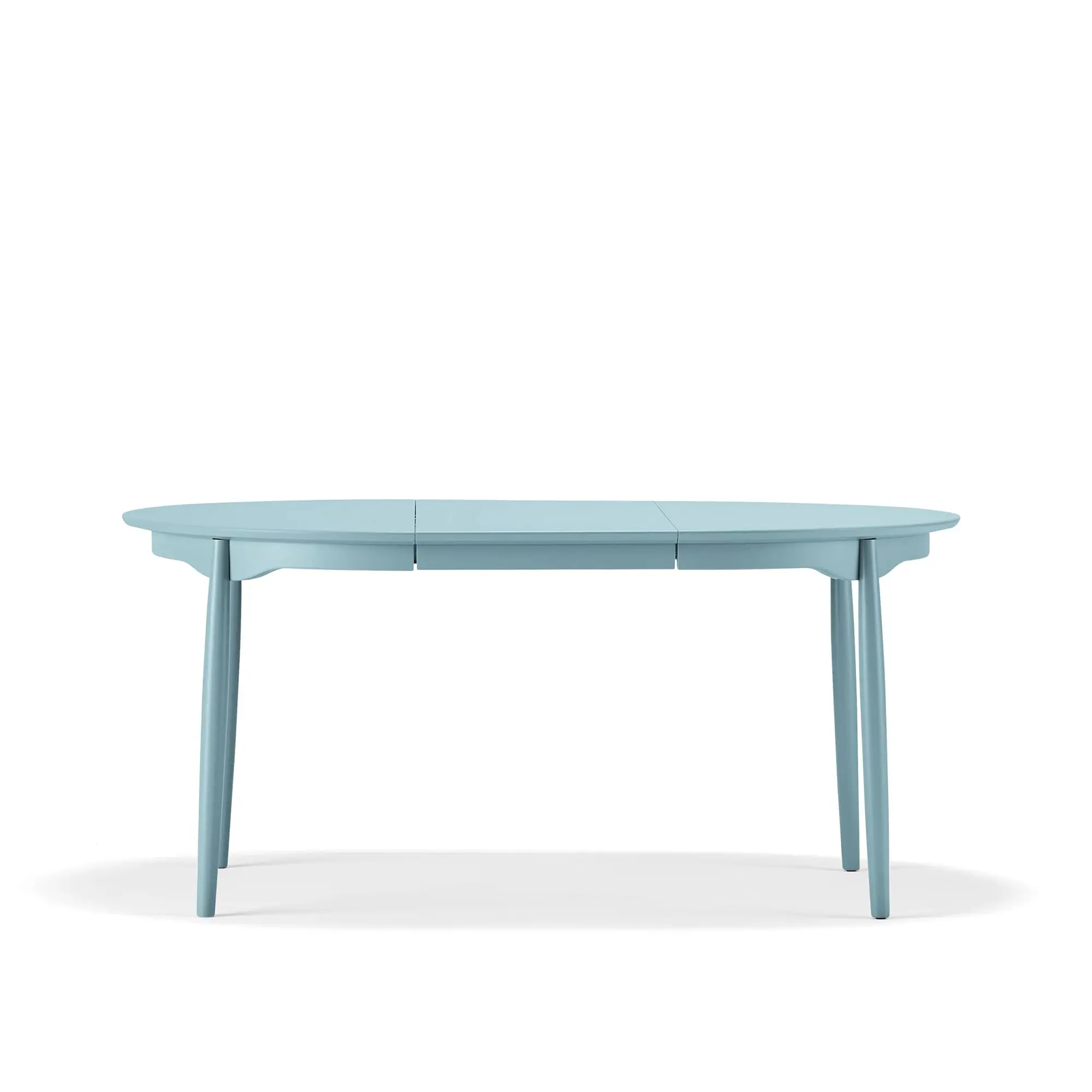Carl spisebord Ø115 cm delbart uten ileggsplate