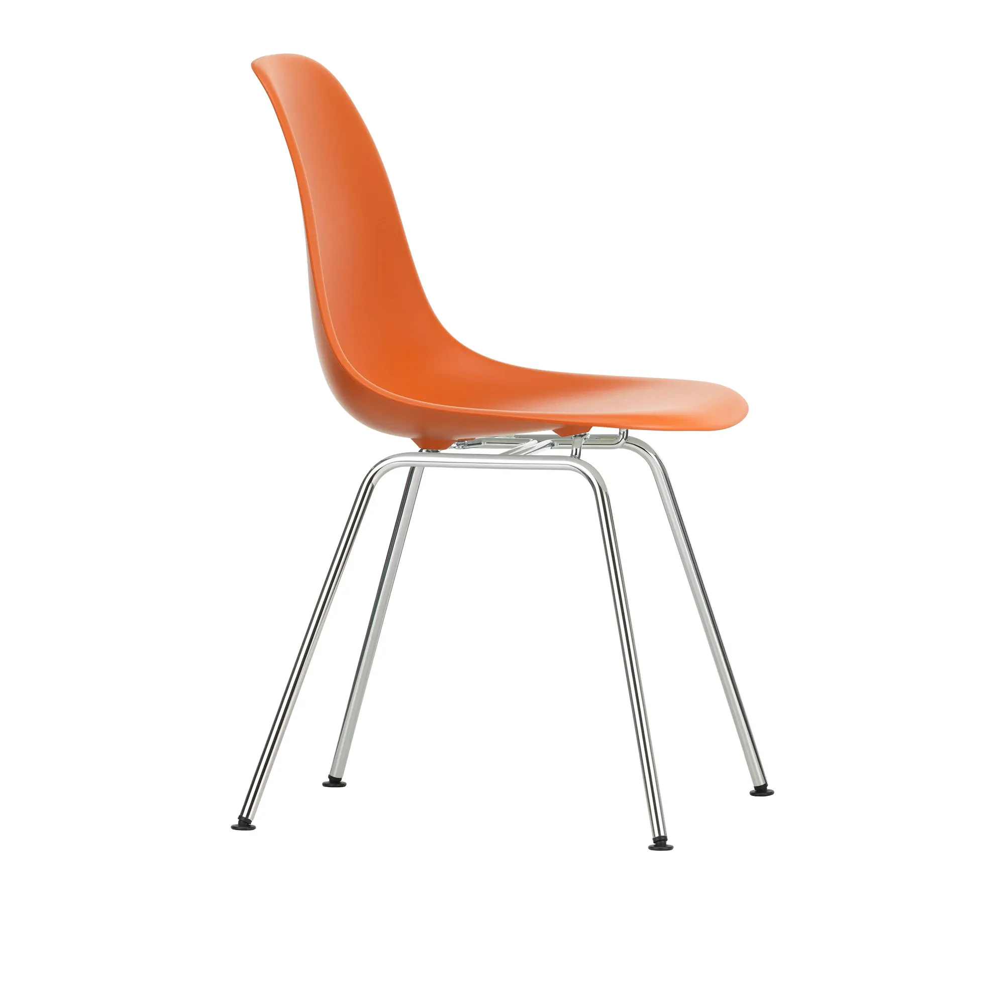 Eames RE Plastic Chair DSX stol Chrome
