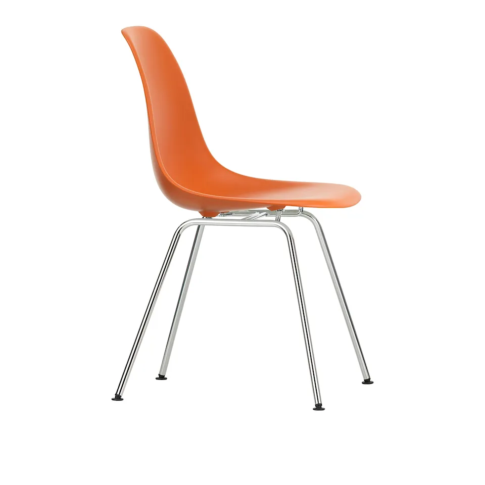 Eames RE Plastic Chair DSX stol Chrome