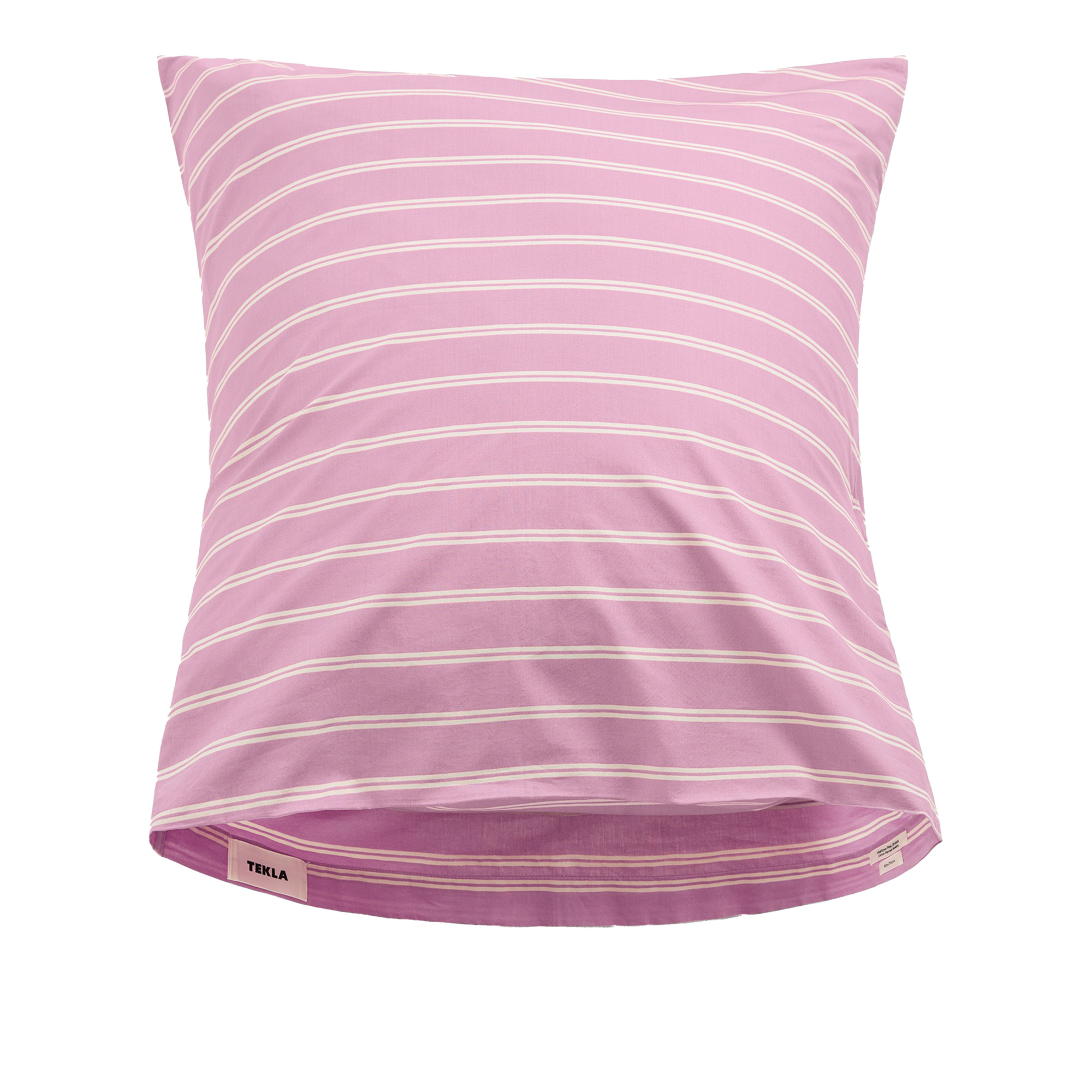 Tekla - Percale Mallow Pink Stripes örngott 50 x 60 cm - Örngott | Textilier - Sovrumstextilier - Örngott | Möbelexperten