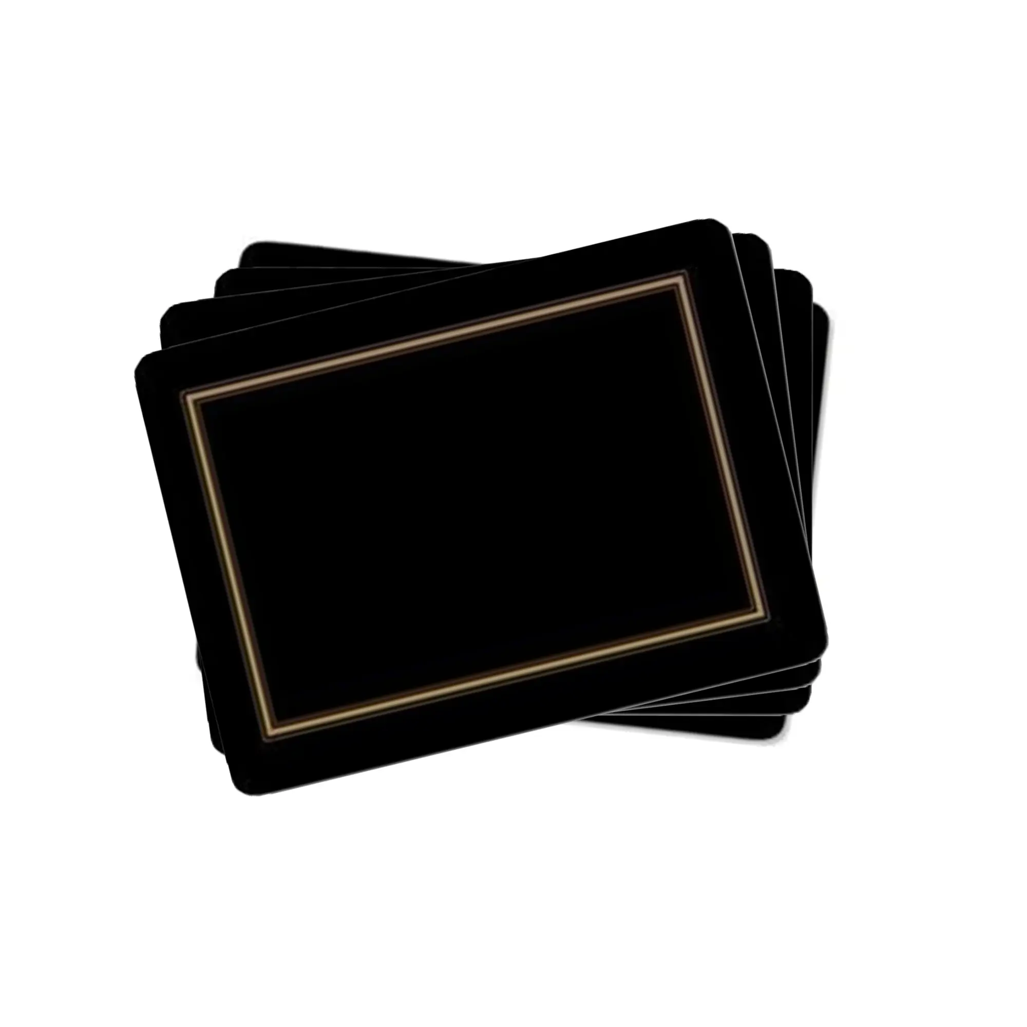 Classic Black bordsunderlägg 4-pack