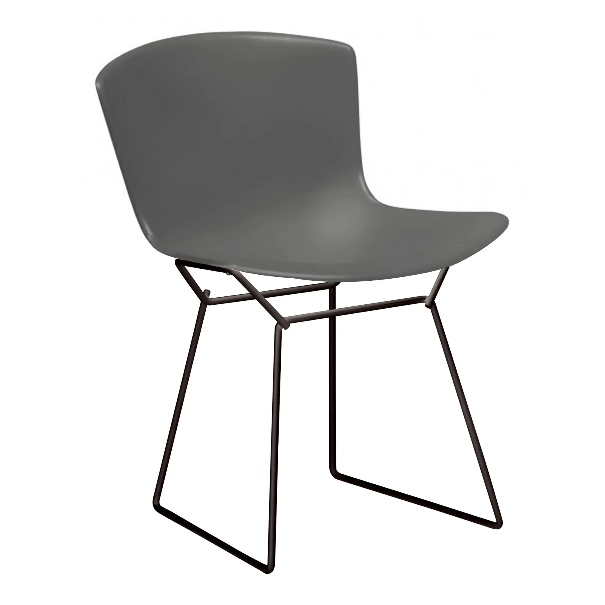 Bertoia Plastic utendørs stol sort