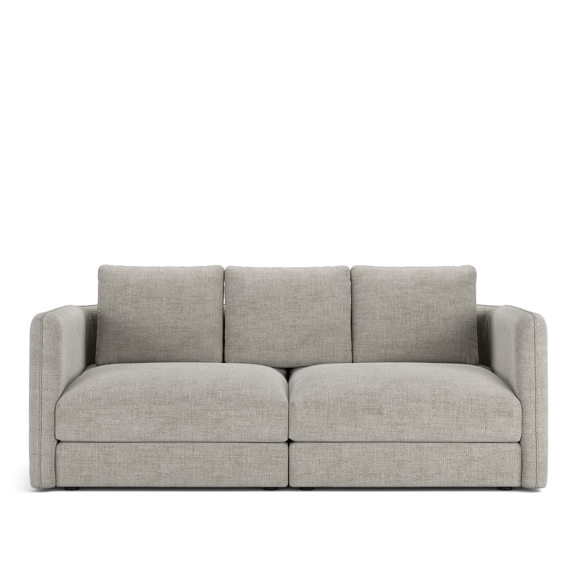 NOGA - Pavarotti 2-Seater, Fixed Cover, Cushion Variant 02, Sienna 103 - Soffor - Gr&aring;