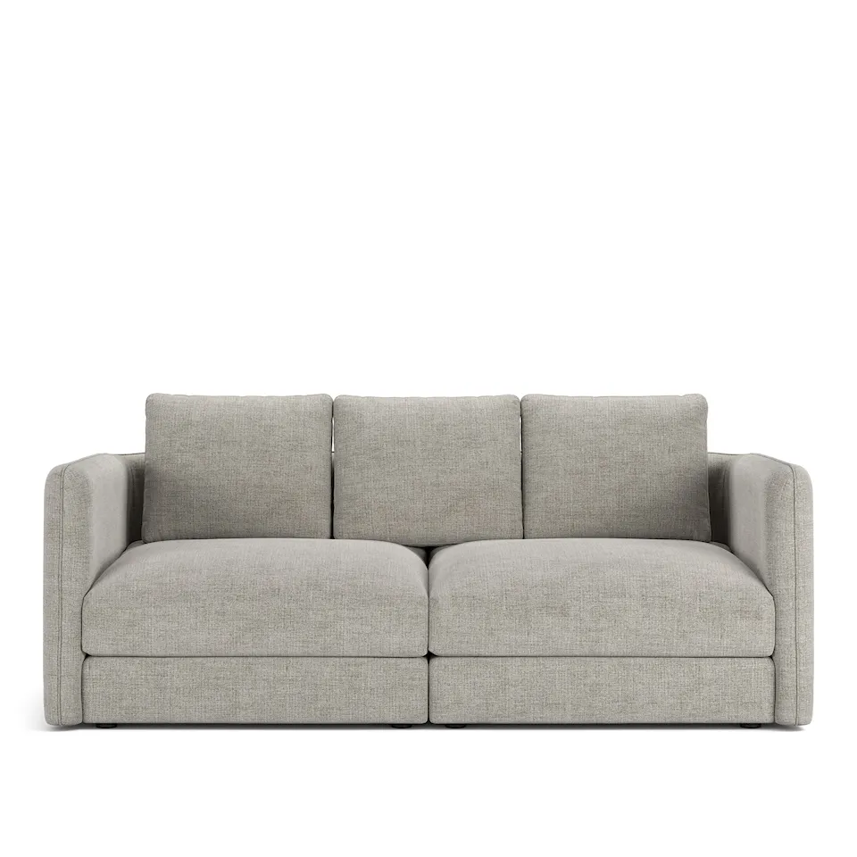 Pavarotti 2-Seater, Fixed Cover, Cushion Variant 02, Sienna 103