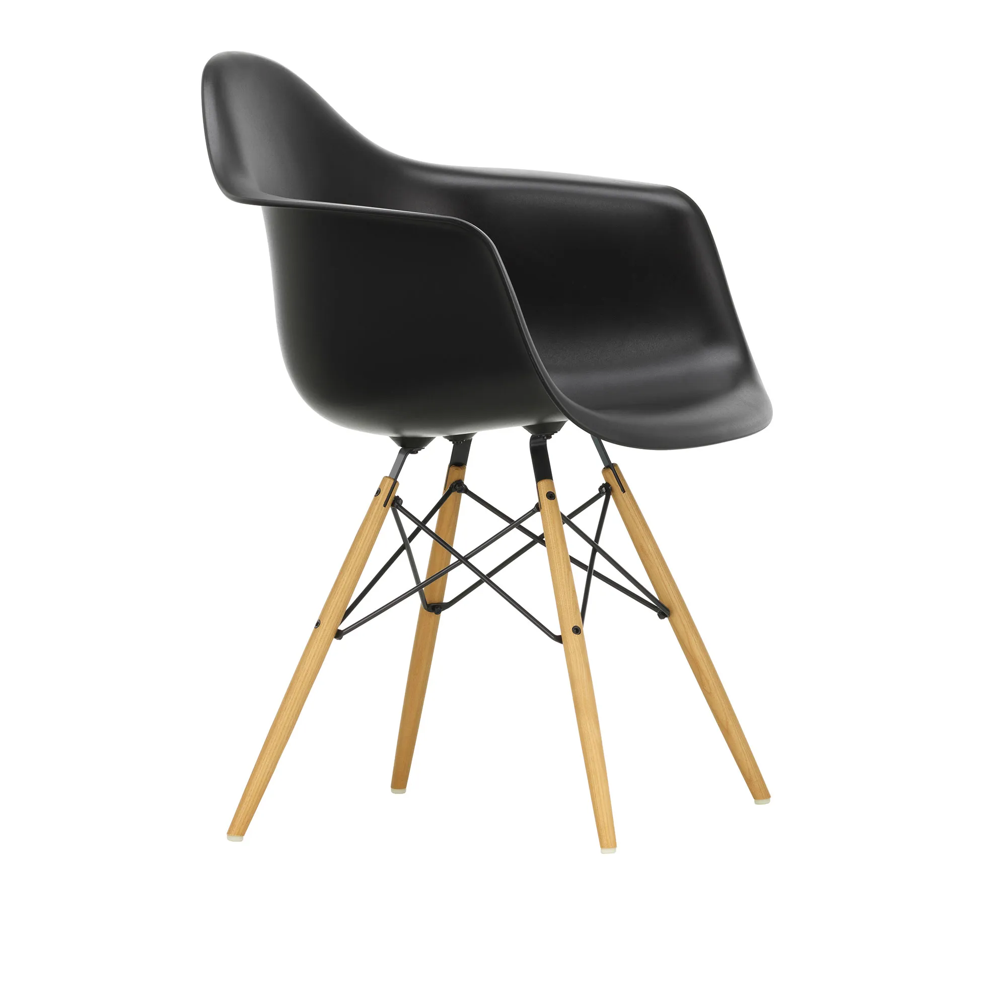Eames RE Plastic Armchair DAW matstol Ash Honey Tone