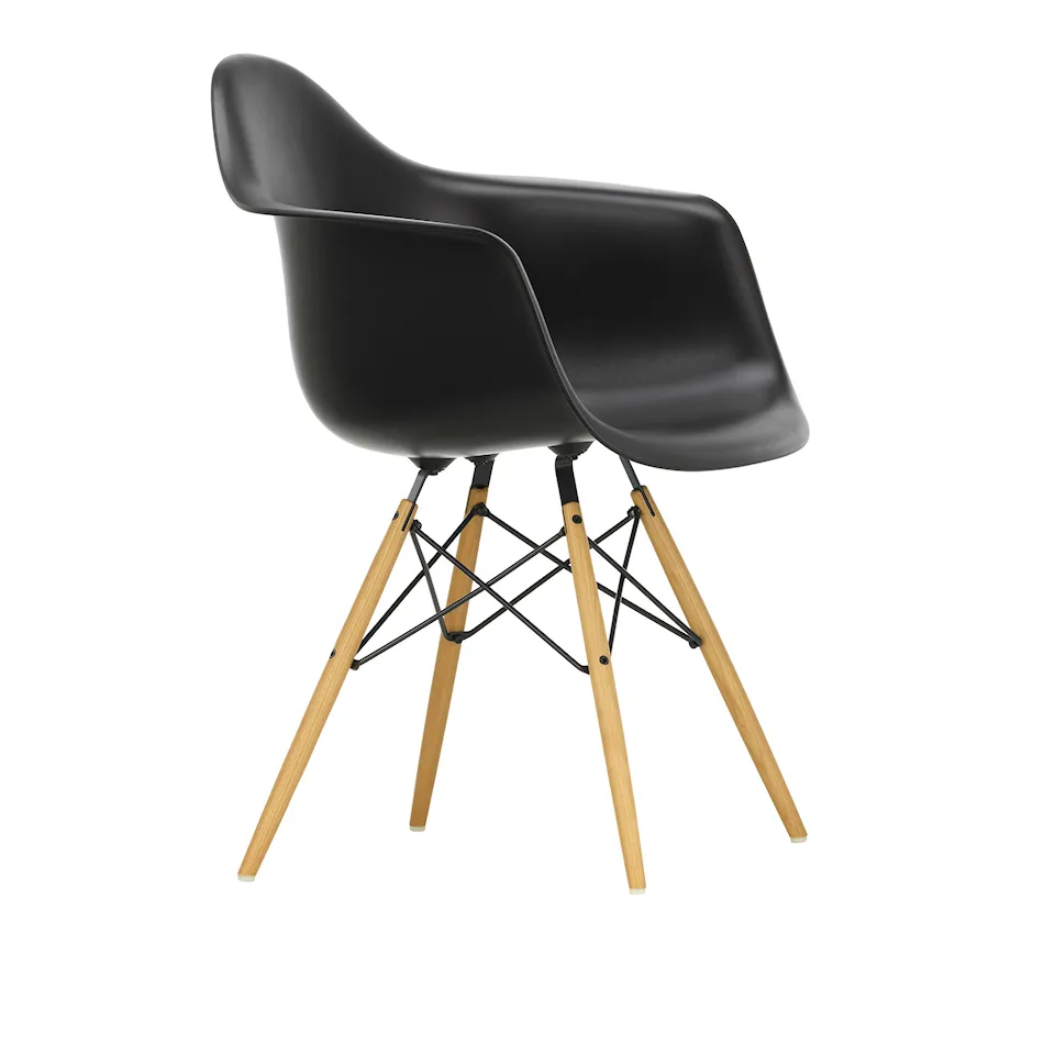 Eames RE Plastic Armchair DAW matstol Ash Honey Tone