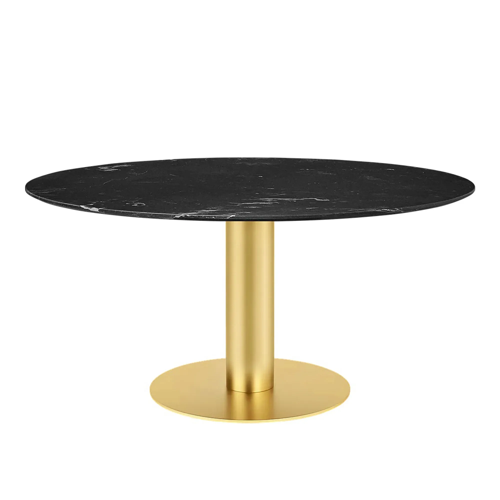 GUBI 2.0 matbord Ø150 cm mässing