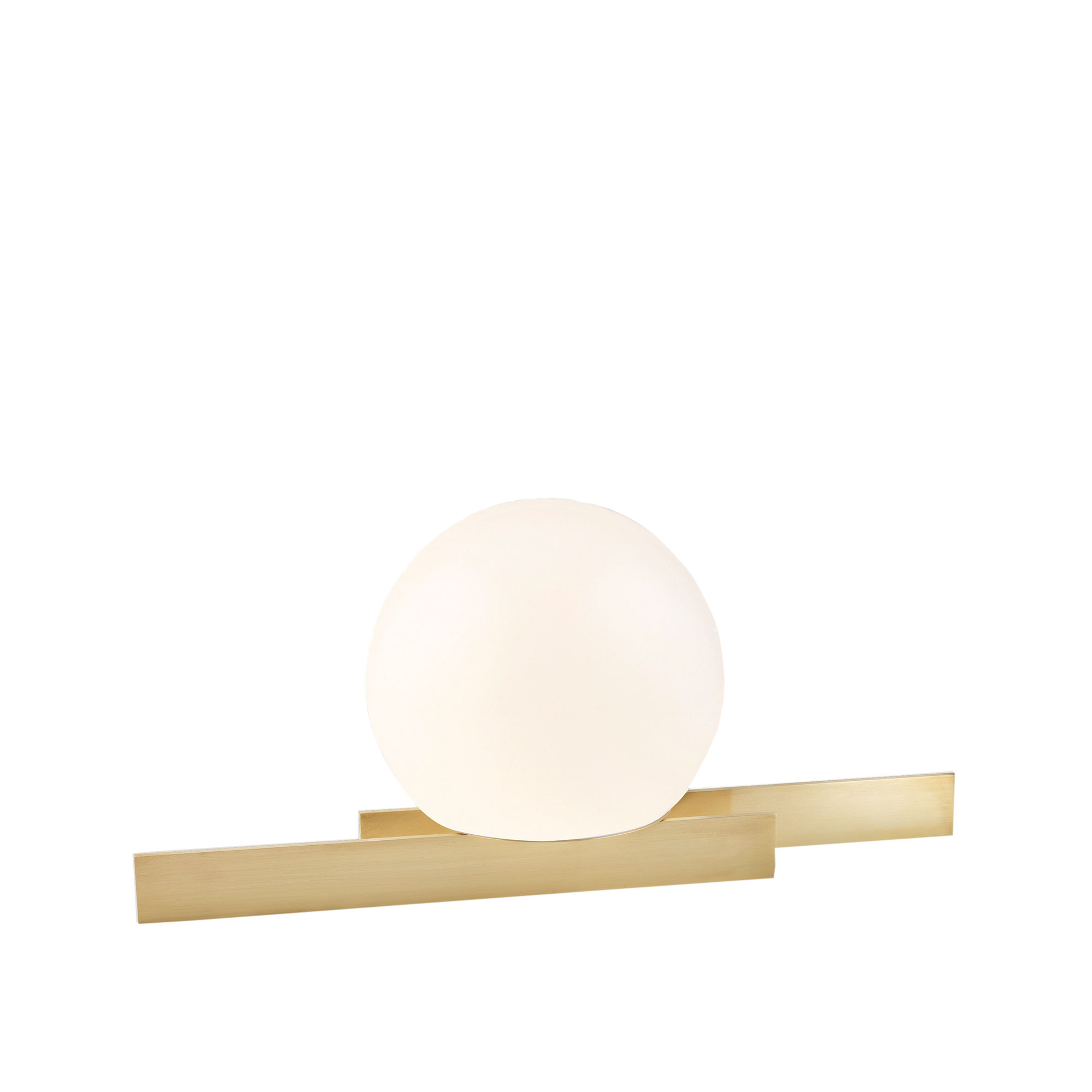 Michael Anastassiades - Somewhere In The Middle, Satin Brass - Bordslampor - Michael Anastassiades - Guld