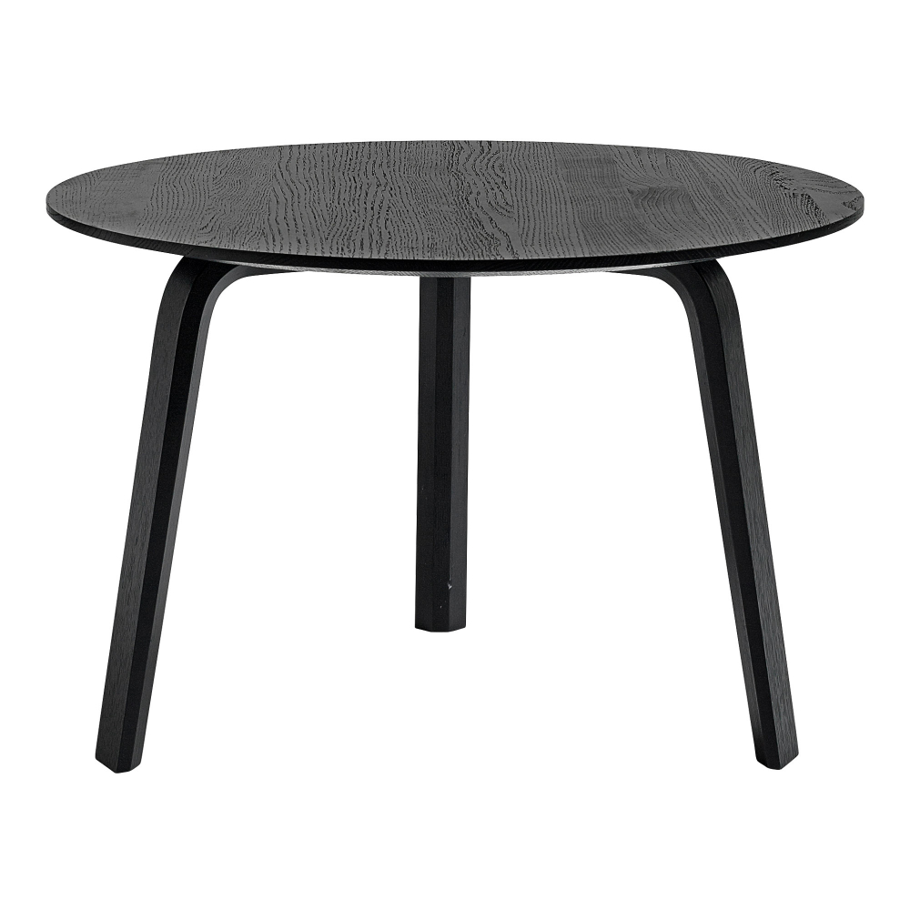 HAY - Bella Coffee Table, Black, Ø60 x H39 cm - Soffbord - Svart - Trä