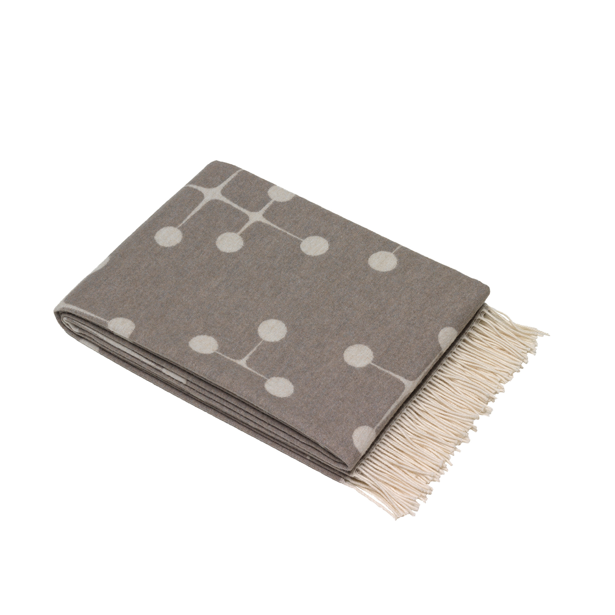 Vitra - Eames Wool Blanket Taupe - Plädar & filtar - Charles & Ray Eames - Beige