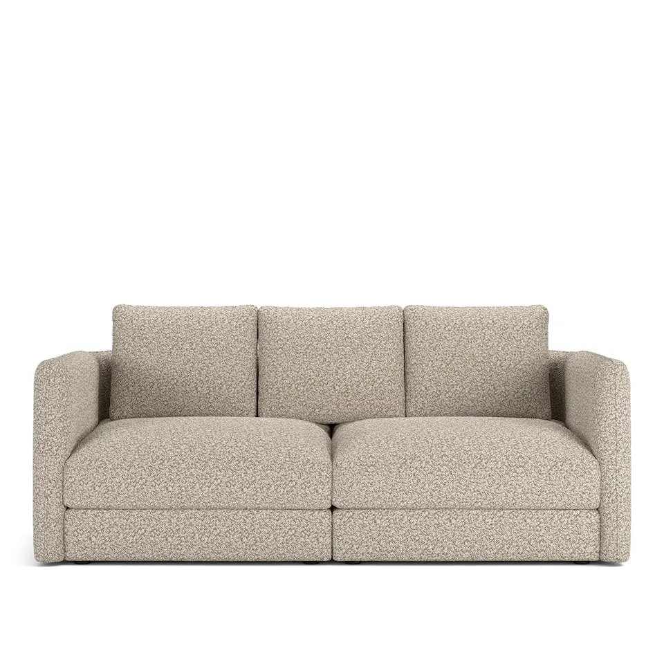 Pavarotti 2-Seater, Fixed Cover, Cushion Variant 02, Vellus 03