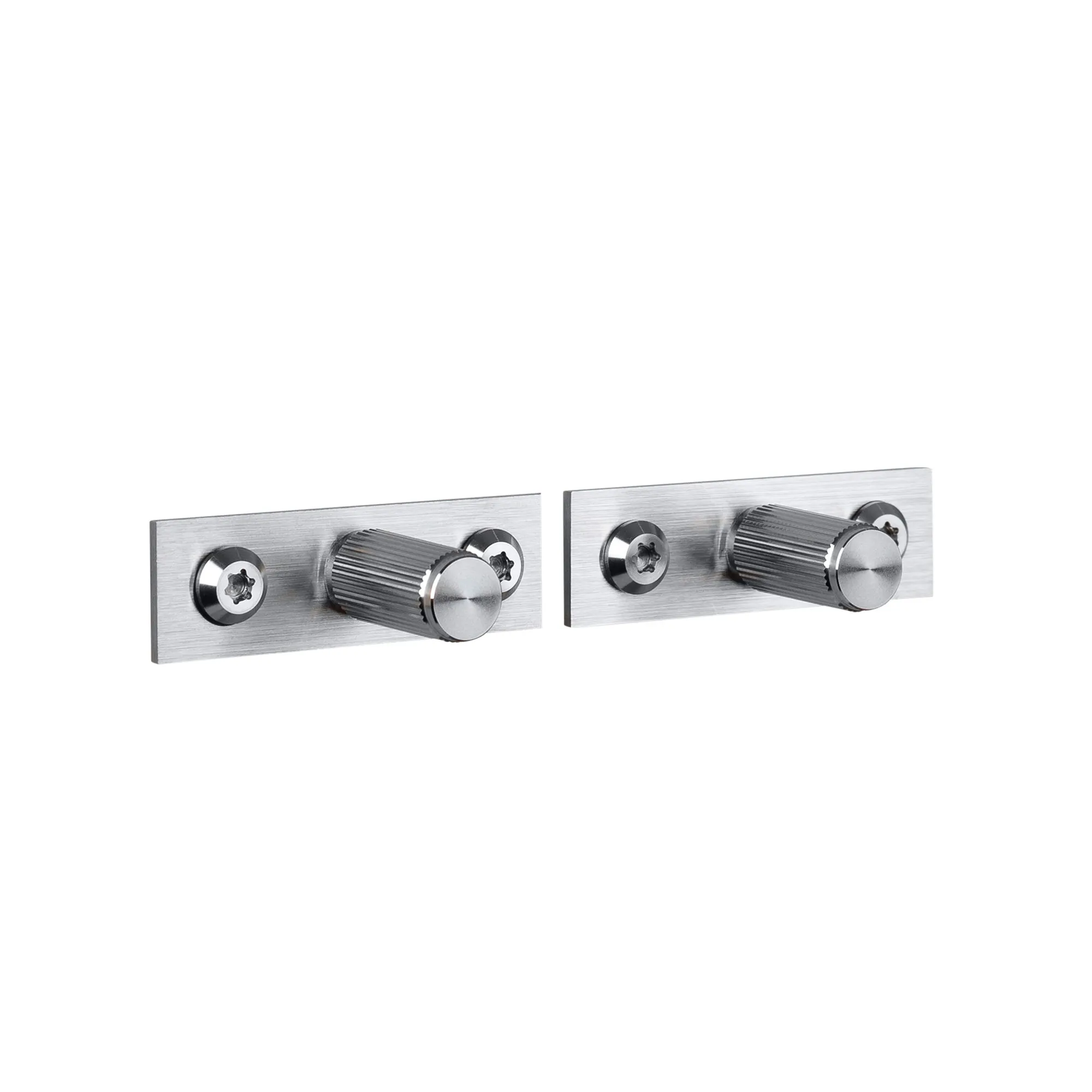 Furniture Knob Plate Linear 2-pack