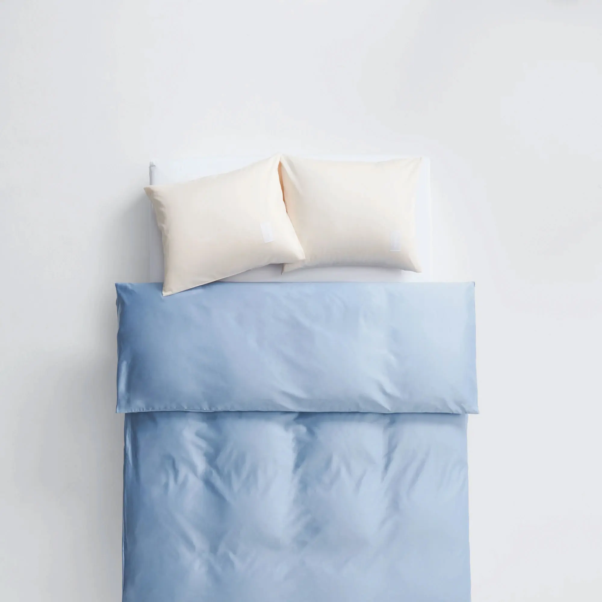 Pure Duvet Cover Sateen Hazel Blue