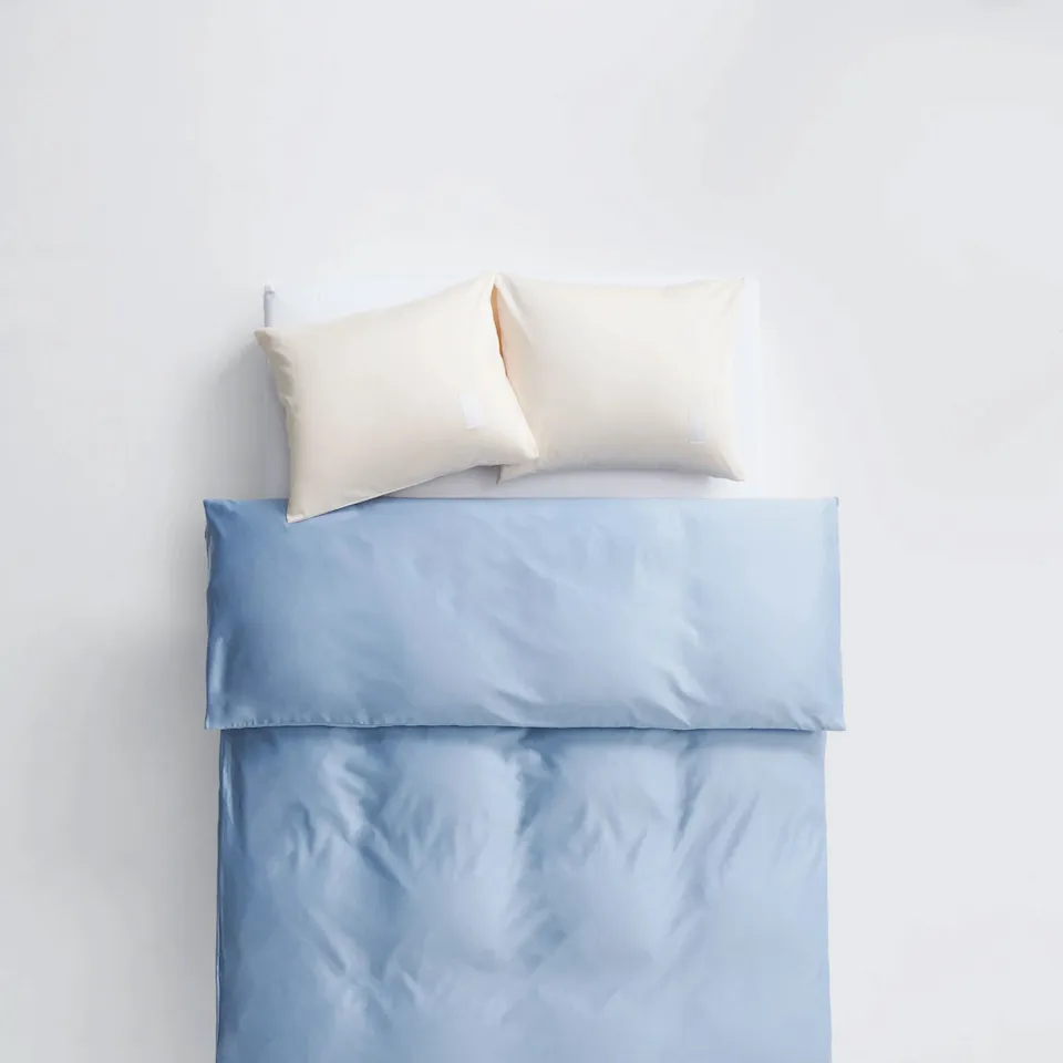 Pure Duvet Cover Sateen Hazel Blue