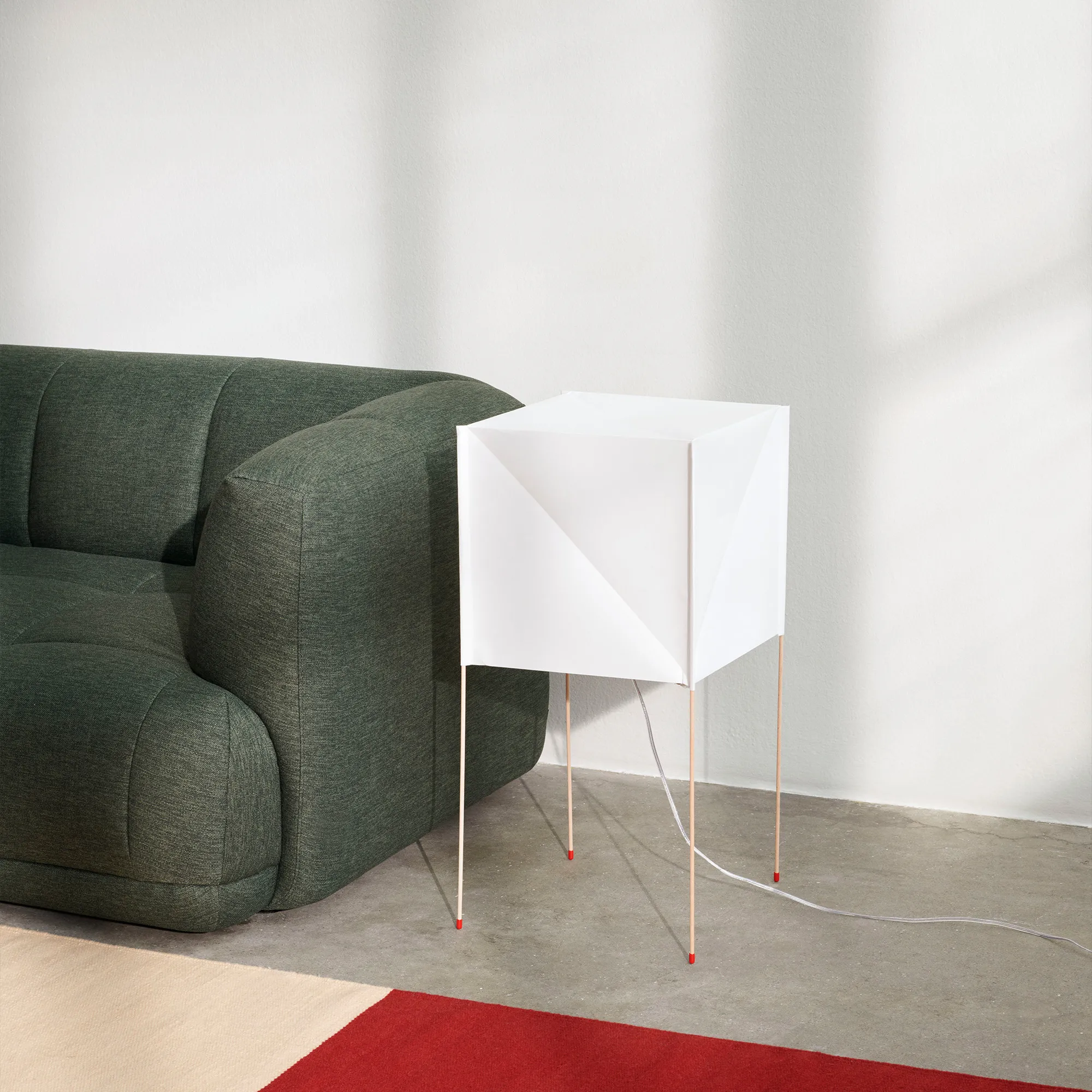 Paper Cube gulvlampe