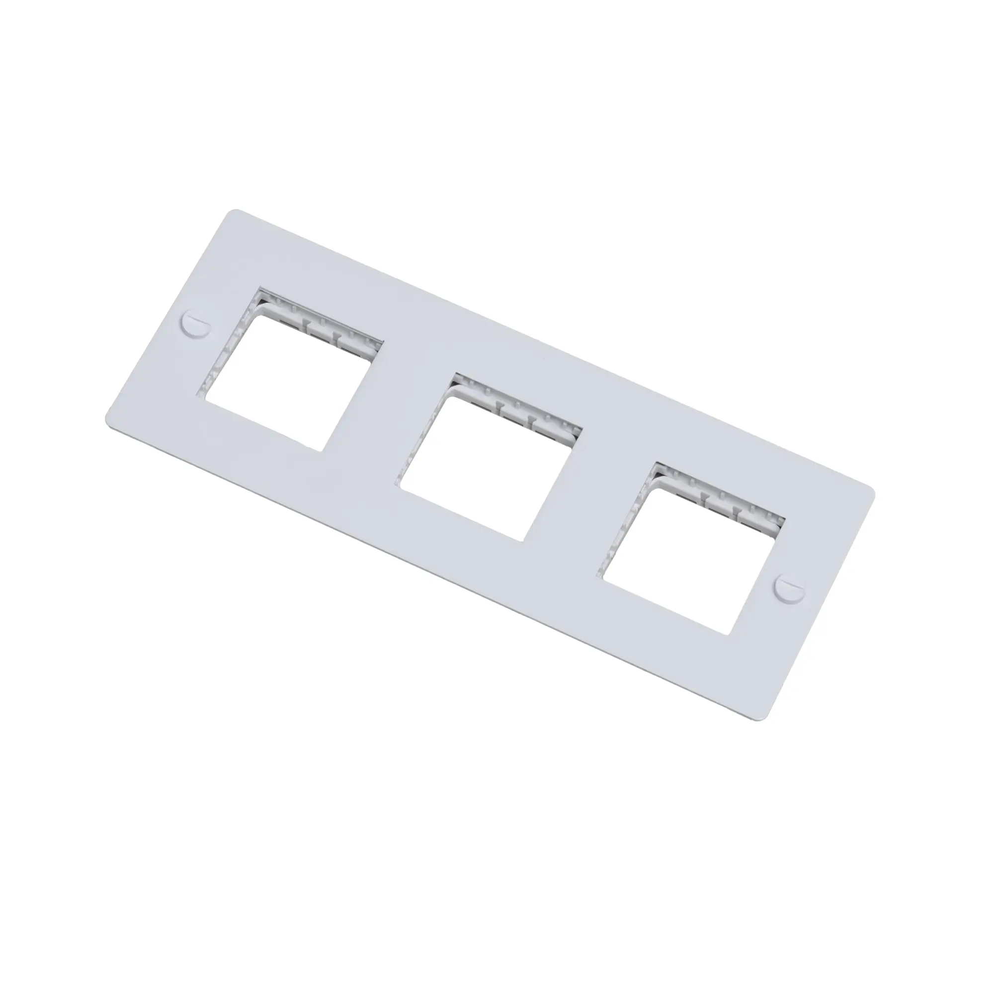 3G Wall Plate Horizontal No Infills