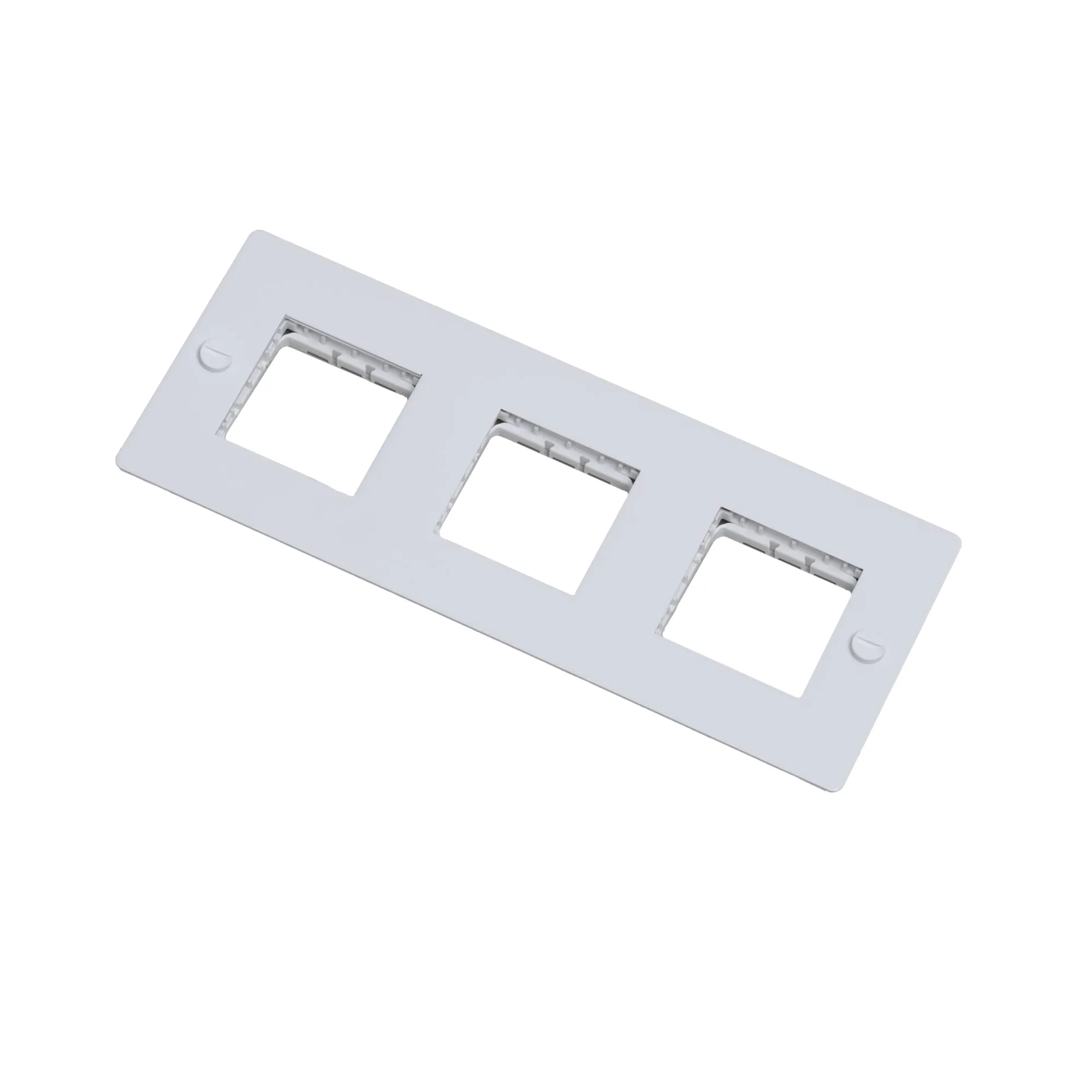 3G Wall Plate Horizontal No Infills