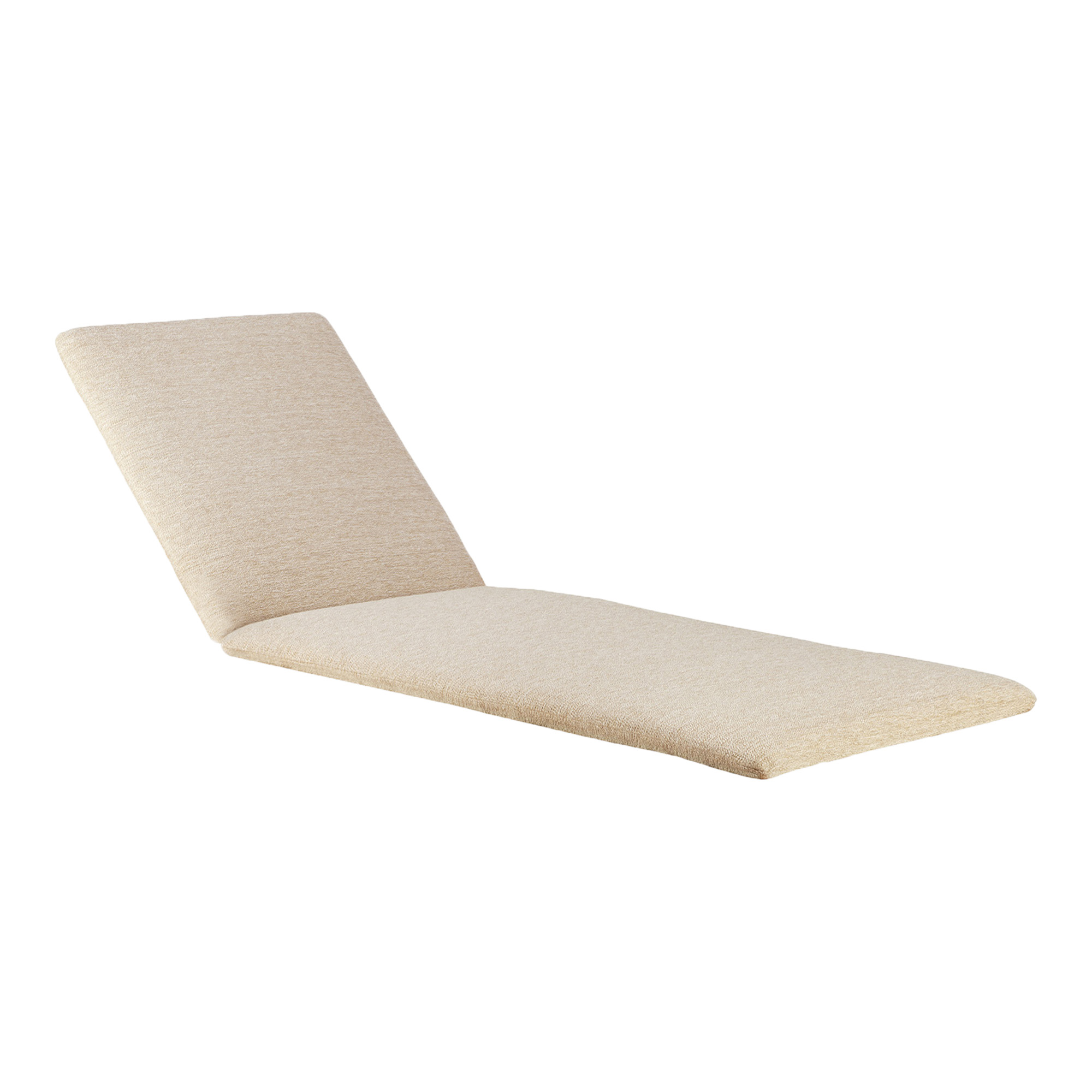 Ethnicraft - Jack Outdoor Adjustable Lounger Thin Cushion - Natural - Dynor & kuddar - Beige