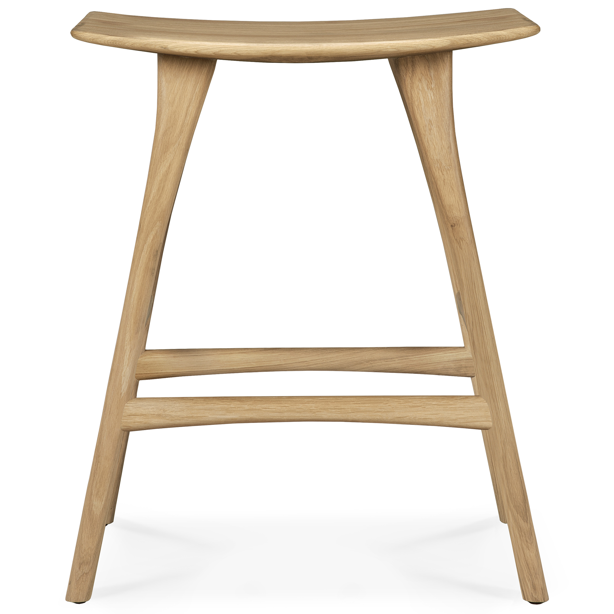 Ethnicraft - Oak Osso Counter Stool - Barstolar - Träfärgad - Trä | Möbler - Stolar Och Pallar - Barstolar | Möbelexperten