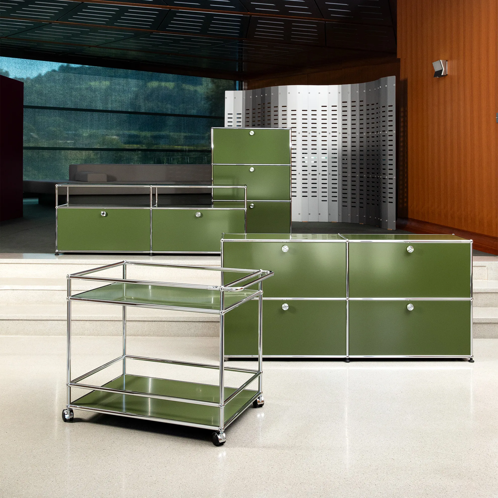 USM Haller 4 sideboard